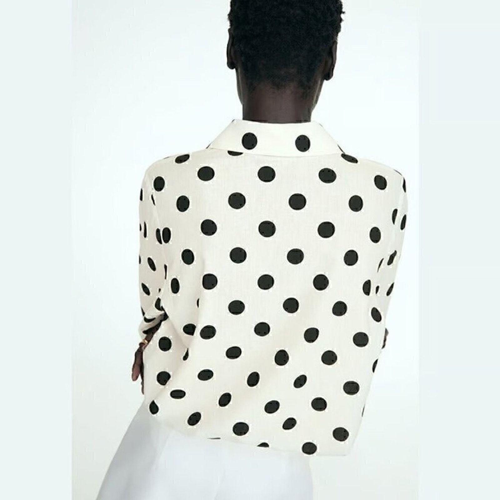 Zara ZARA Oversized Printed Blouse NWT Size S / US 4 / IT 40 - 11 Thumbnail