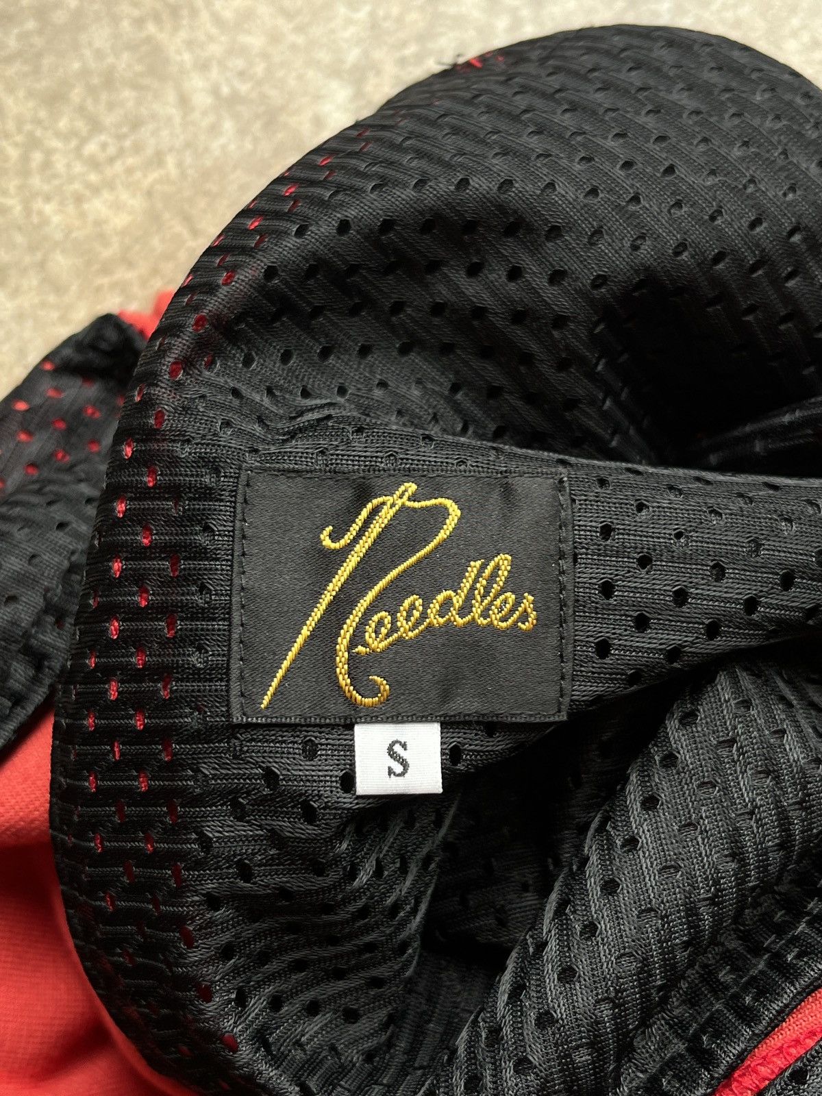 Needles Needles Velour Track Pants Red And Black Size US 30 / EU 46 - 6 Thumbnail