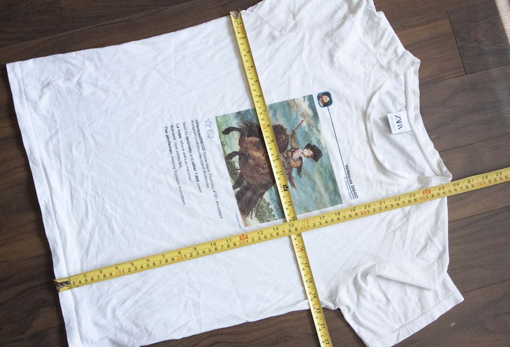Zara Diego Velazquez x Zara T Shirt Size M Art Size US M / EU 48-50 / 2 - 4 Thumbnail
