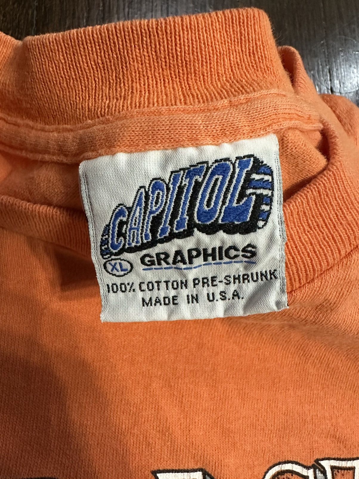 Vintage Syracuse Orange Men vintage graphic T-shirt Size US XL / EU 56 / 4 - 3 Thumbnail