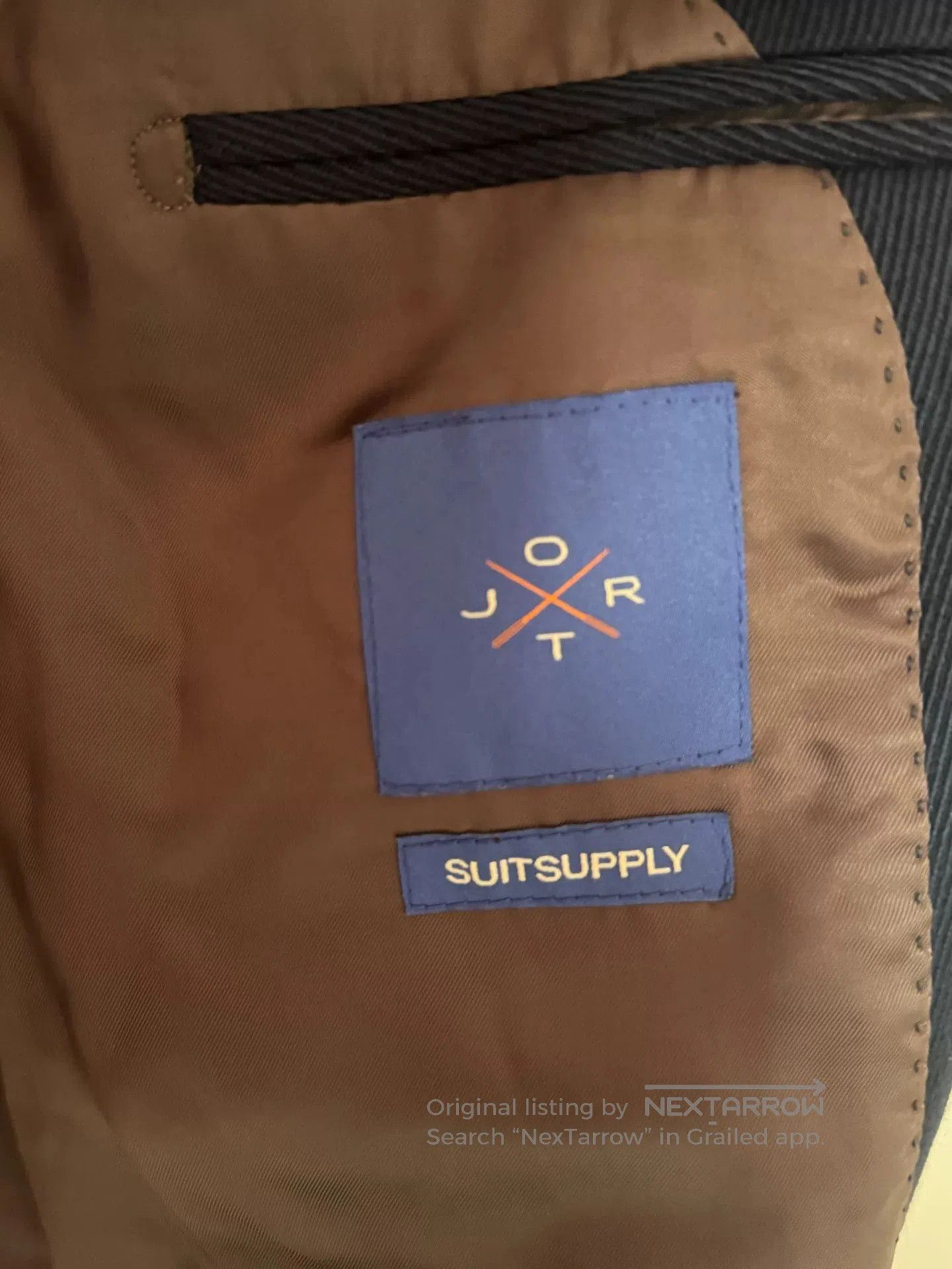 Suitsupply SUITSUPPLY Jort Wool Twill Coat. Size US S / EU 44-46 / 1 - 3 Thumbnail