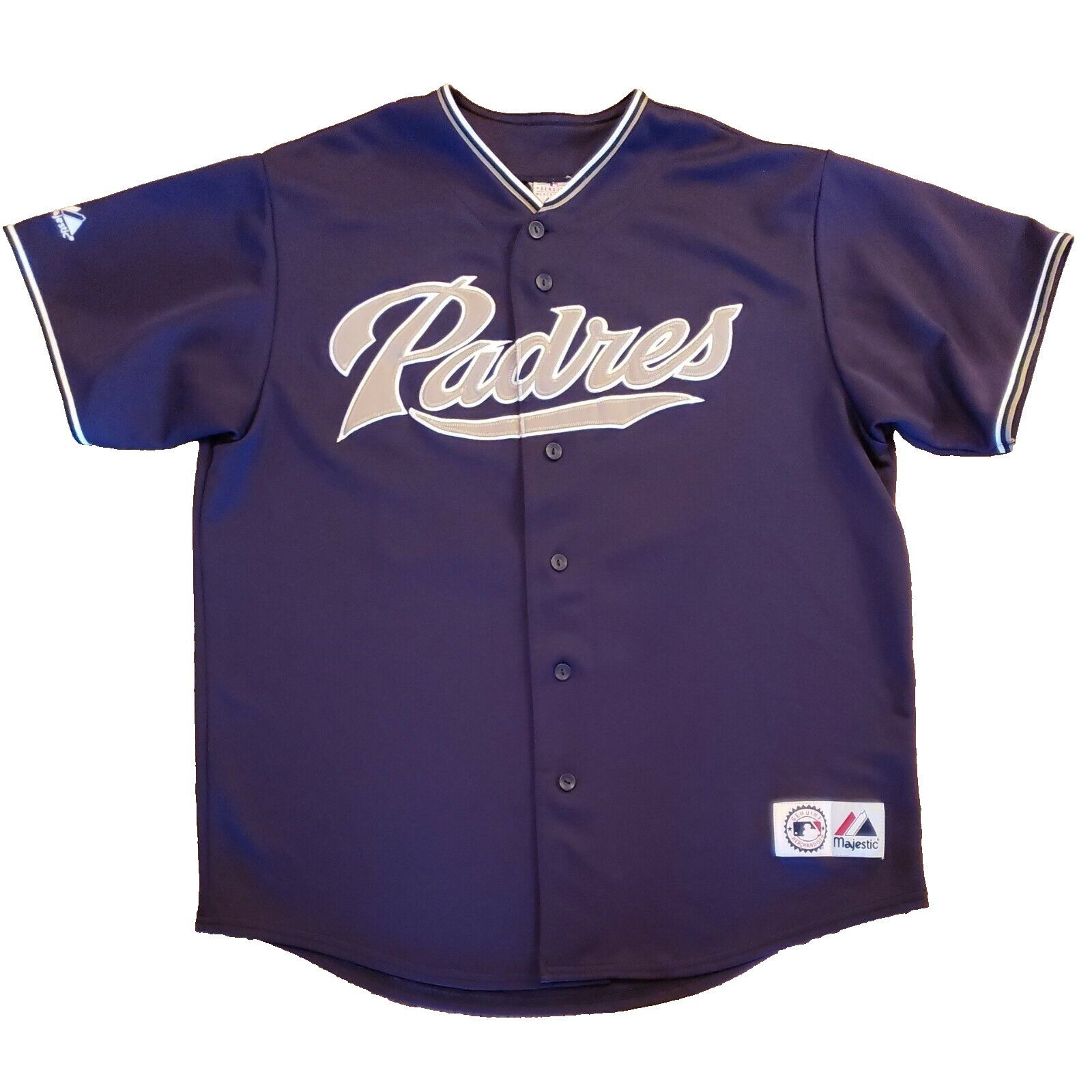 Majestic Vtg San Diego Padres Jersey Terry Burroughs #33 Mens XL Maje Size US XL / EU 56 / 4 - 1 Thumbnail