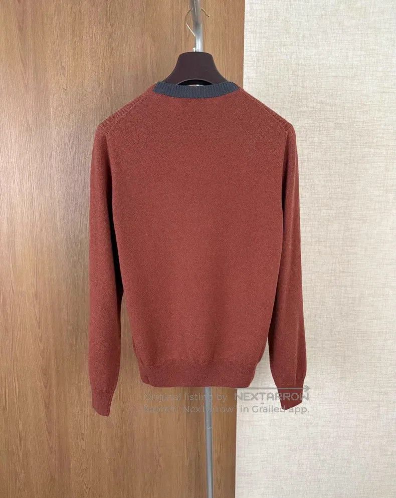 Hermes Hermes Men's Cashmere Knit Sweater Size US M / EU 48-50 / 2 - 7 Thumbnail