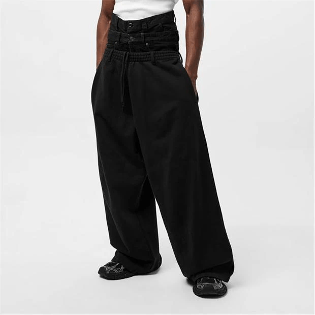 Balenciaga Layered Jogging Bottoms Size US 28 / EU 44 - 5 Thumbnail