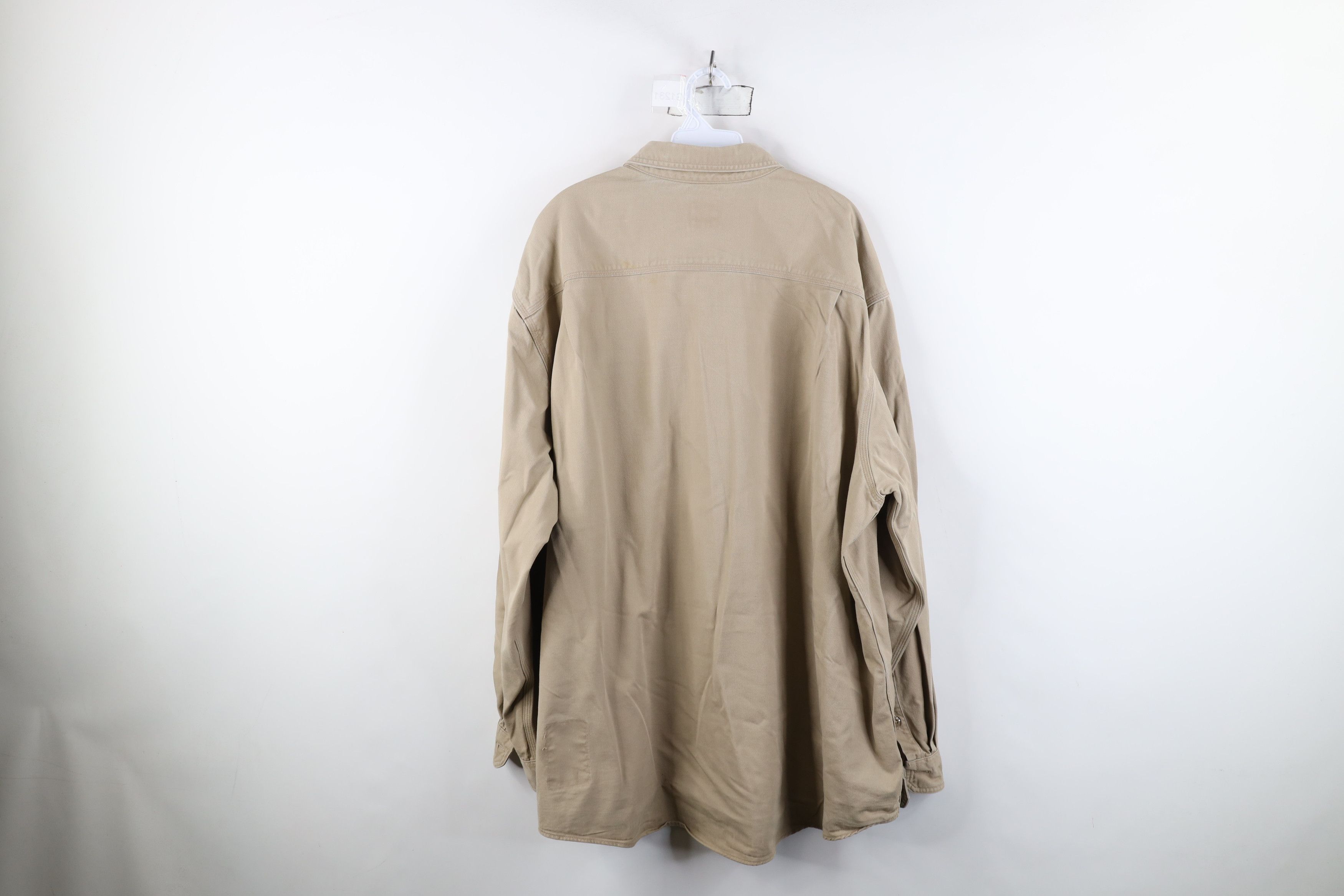 Carhartt Vintage Carhartt FR Fire Resistant Workwear Button Shirt Size US XXL / EU 58 / 5 - 13 Thumbnail