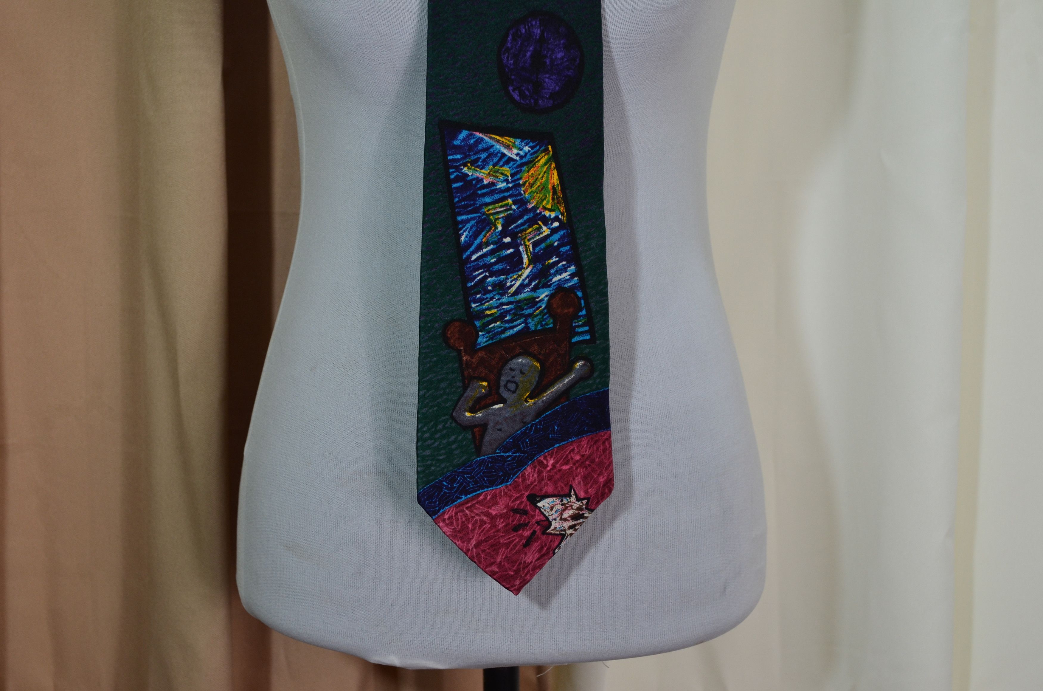 Vintage Vintage The Beatles 1991 Good Morning Necktie Size ONE SIZE - 2 Thumbnail