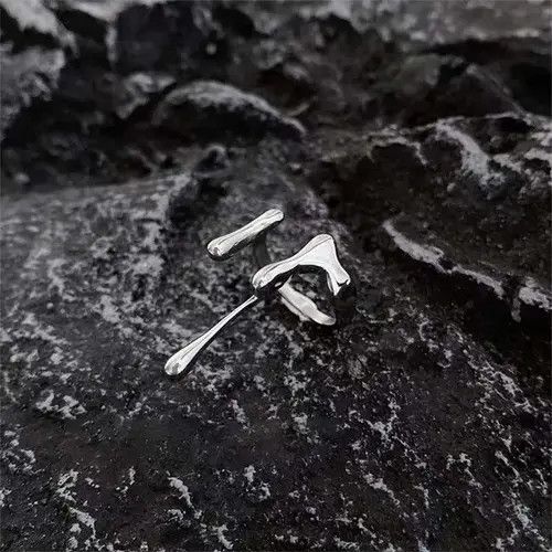 Japanese Brand × Vintage Punk Geometric Irregular Liquid Size ONE SIZE - 2 Thumbnail
