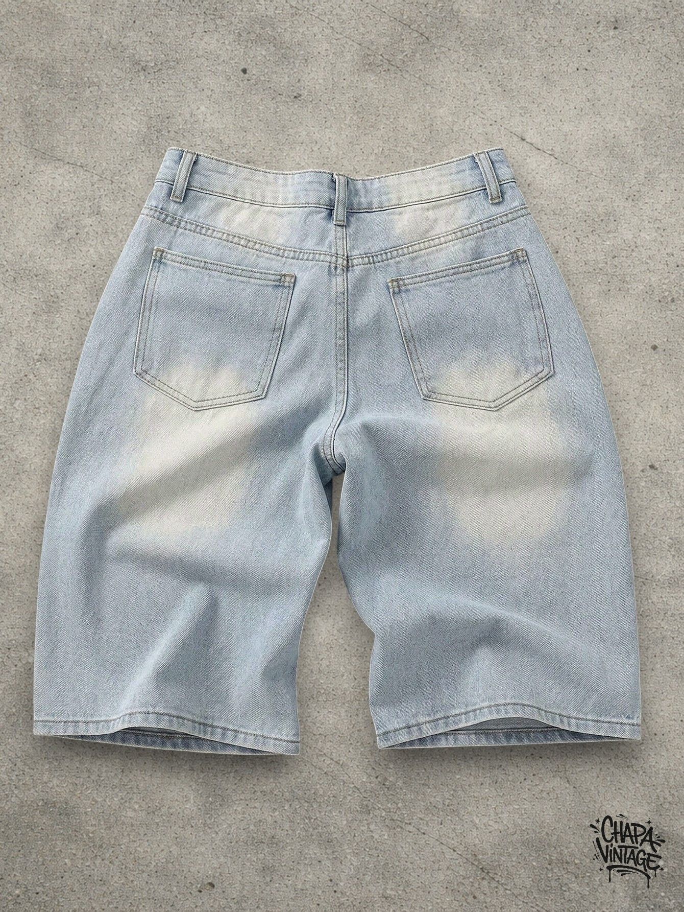 Japanese Brand Washed jeans shorts Size US 32 / EU 48 - 2 Thumbnail