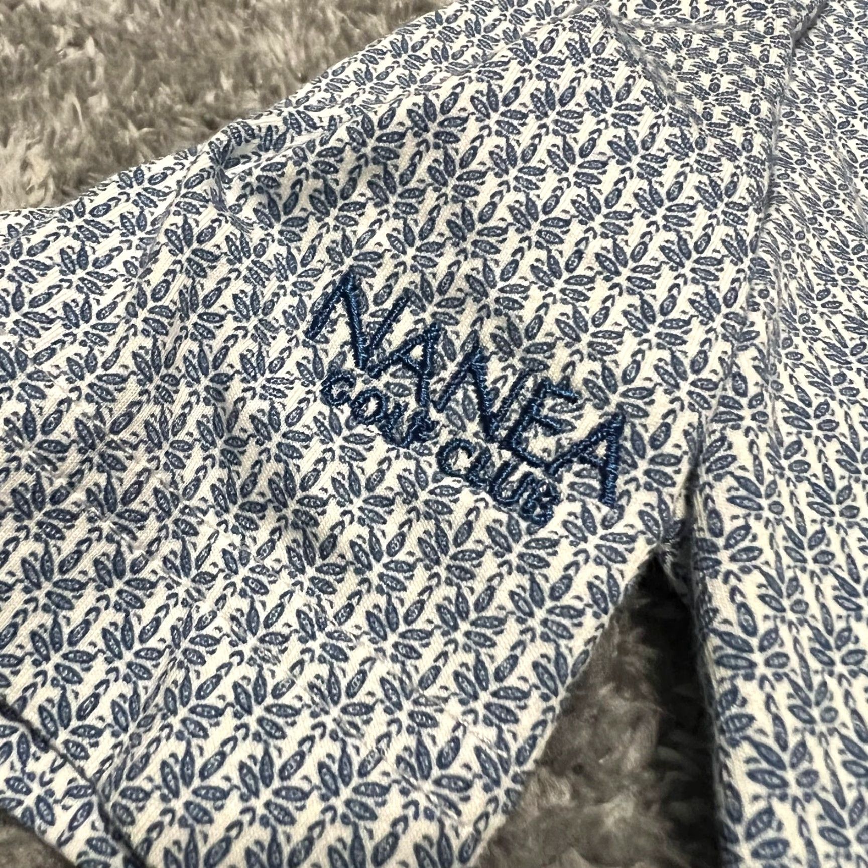 Peter Millar Peter Millar Polo Shirt Mens XL Blue All Over Print Seaside Golf Performance Size US XL / EU 56 / 4 - 4 Thumbnail