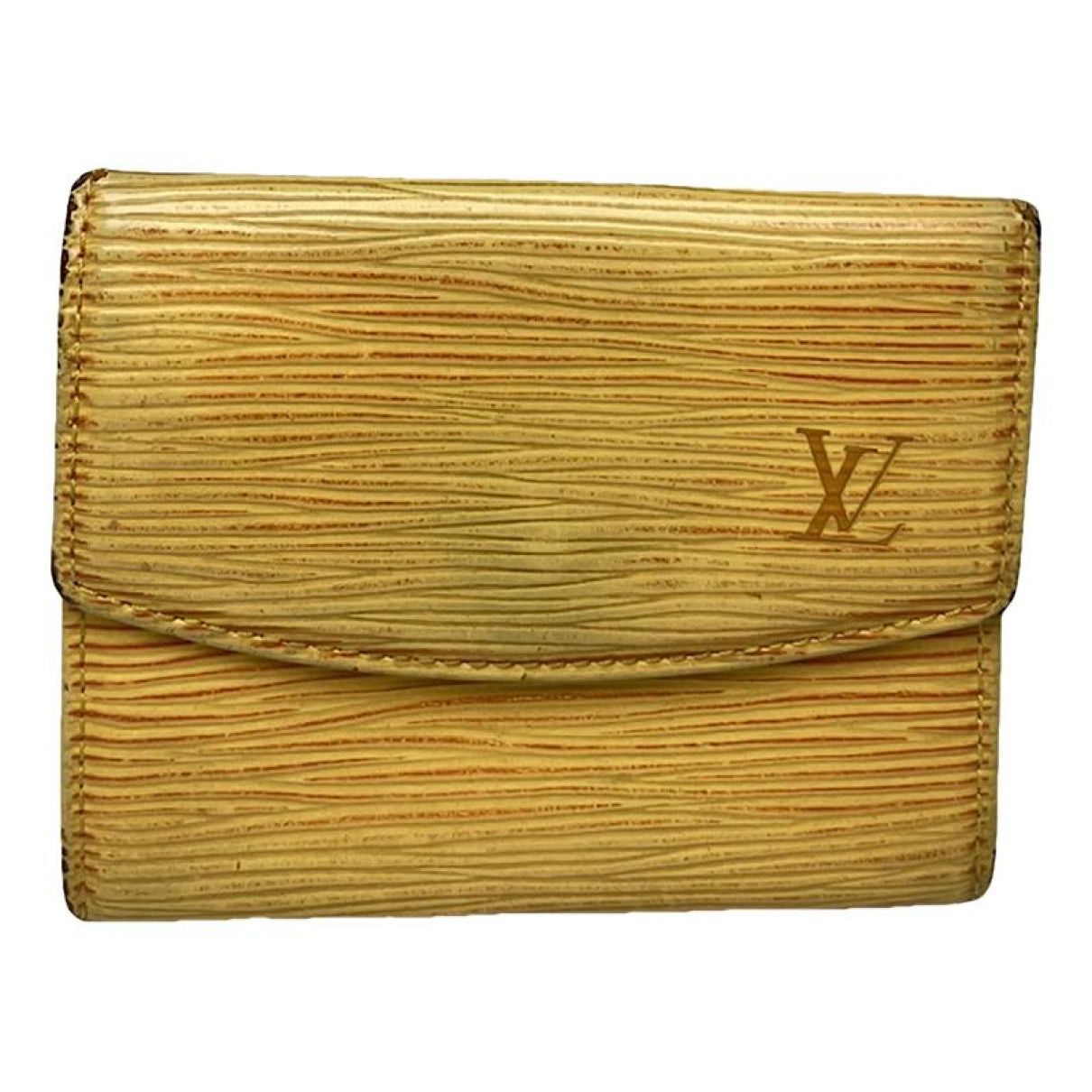 Louis Vuitton Rosalie Yellow Leather Purse Size ONE SIZE - 1 Thumbnail