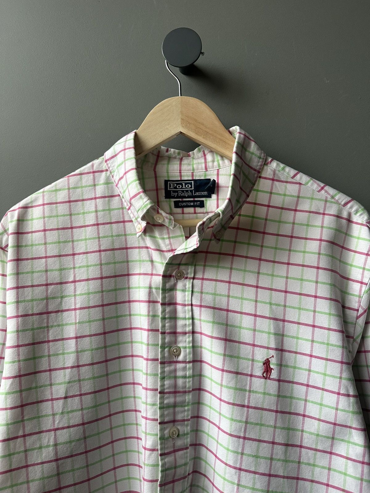 Polo Ralph Lauren Polo Ralph Lauren Colorful Check Shirt Size XL Size US XL / EU 56 / 4 - 2 Thumbnail
