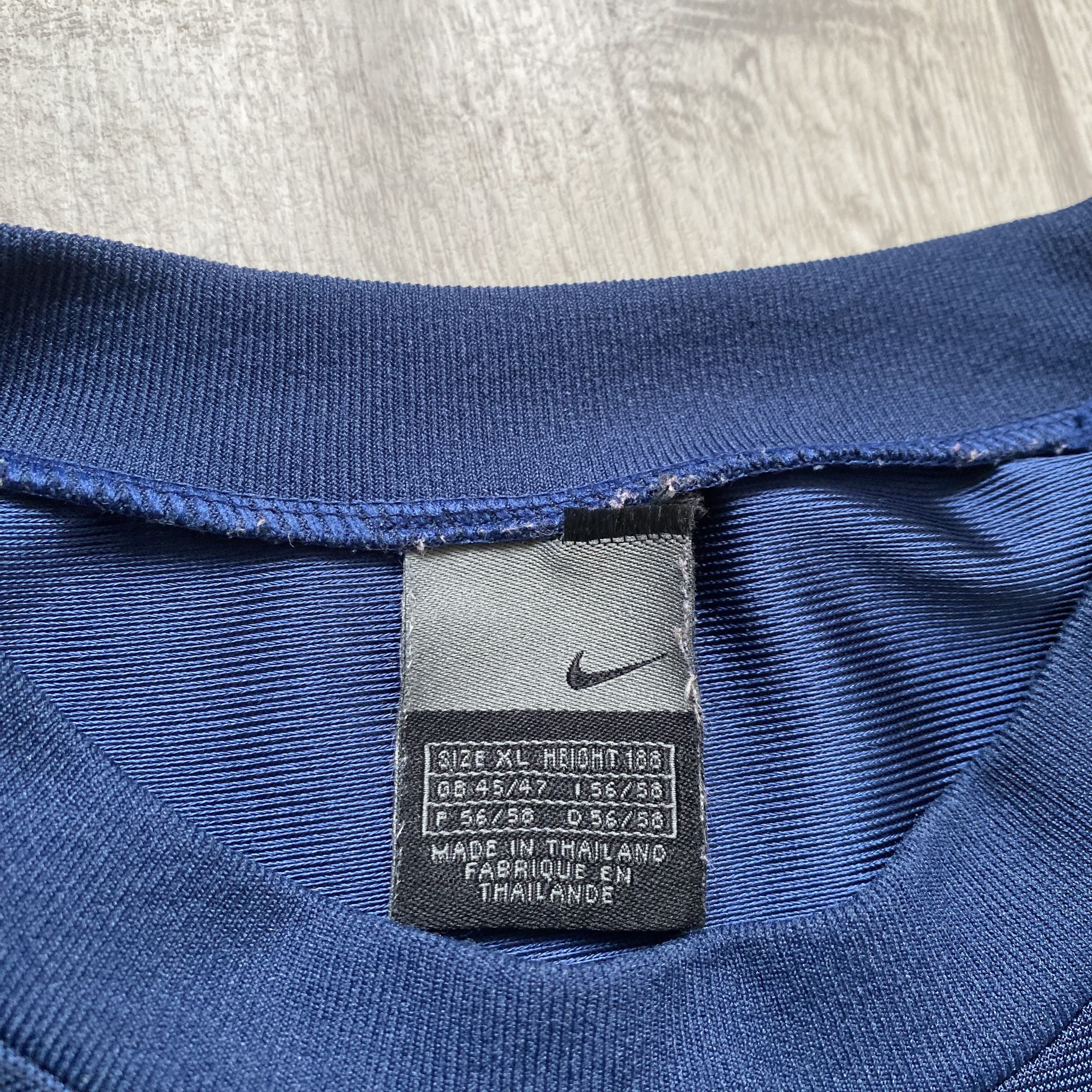 Nike Vintage 90s Nike tee jersey #7 Center logo TN Shox Blockore Size US XL / EU 56 / 4 - 7 Thumbnail