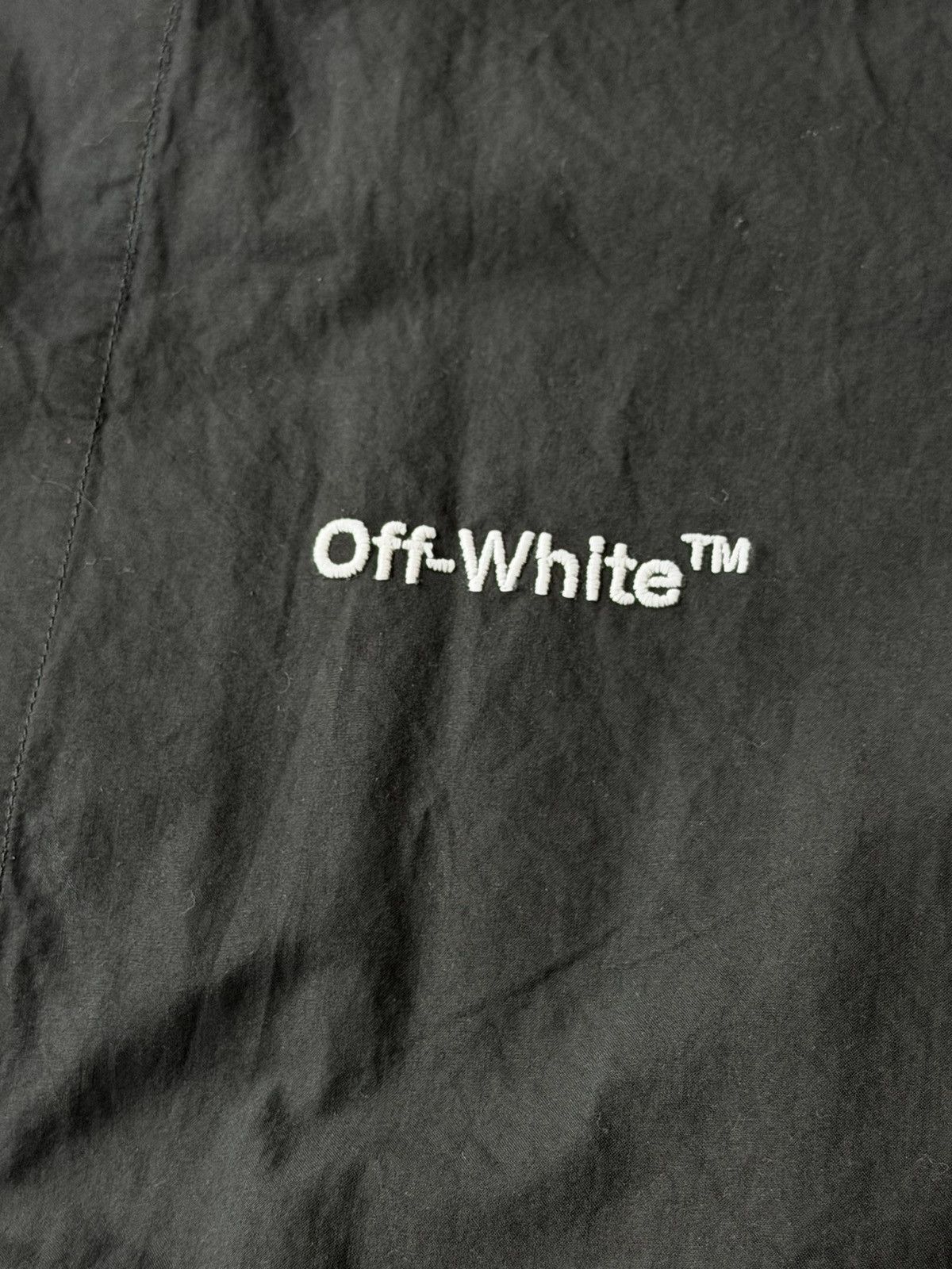 Off-White Off-White logo-embroidered black button up Size US L / EU 52-54 / 3 - 4 Thumbnail
