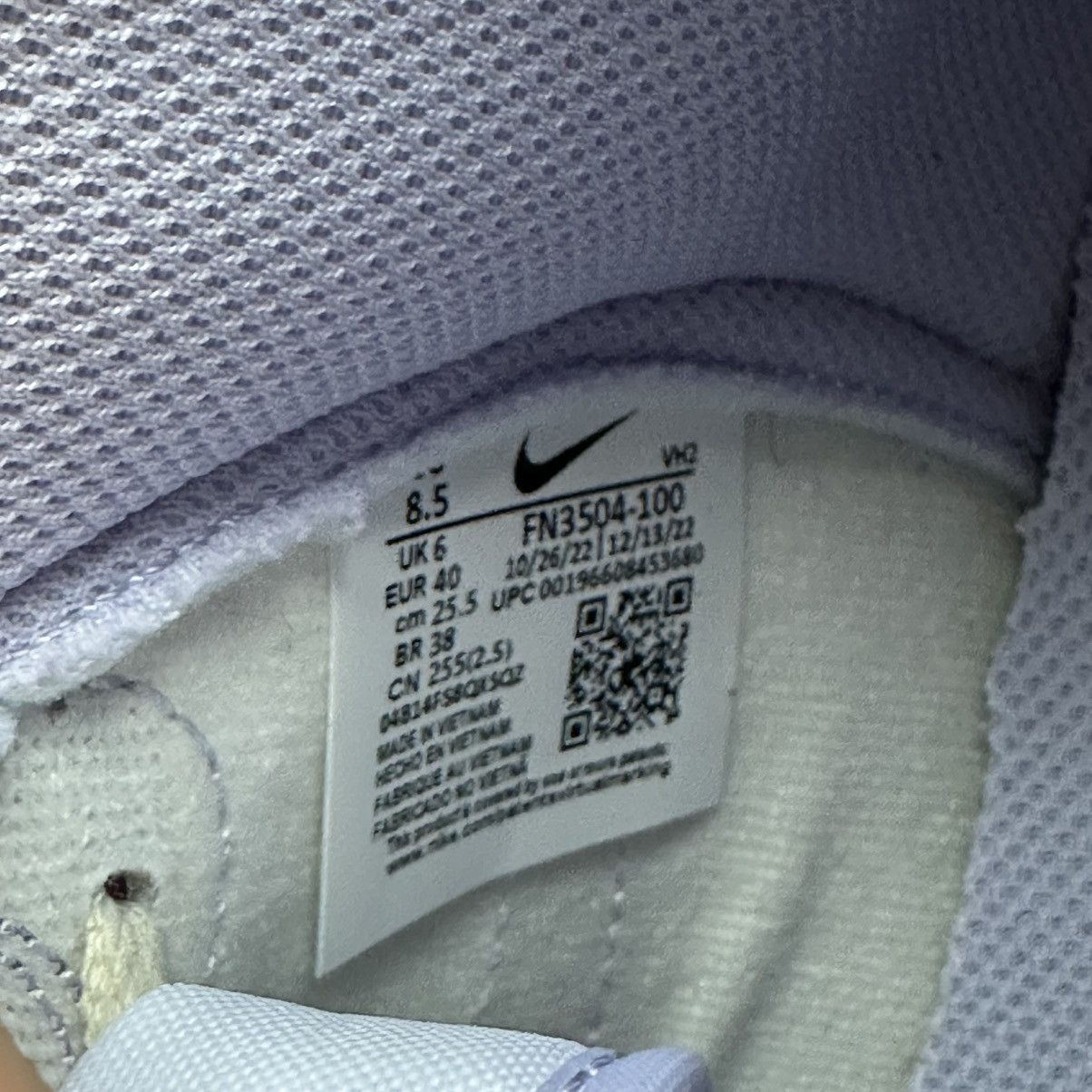Nike Womens Nike Dunk High Coconut Milk Oxygen Purple Sneakers Size US 8.5 / IT 38.5 - 8 Thumbnail