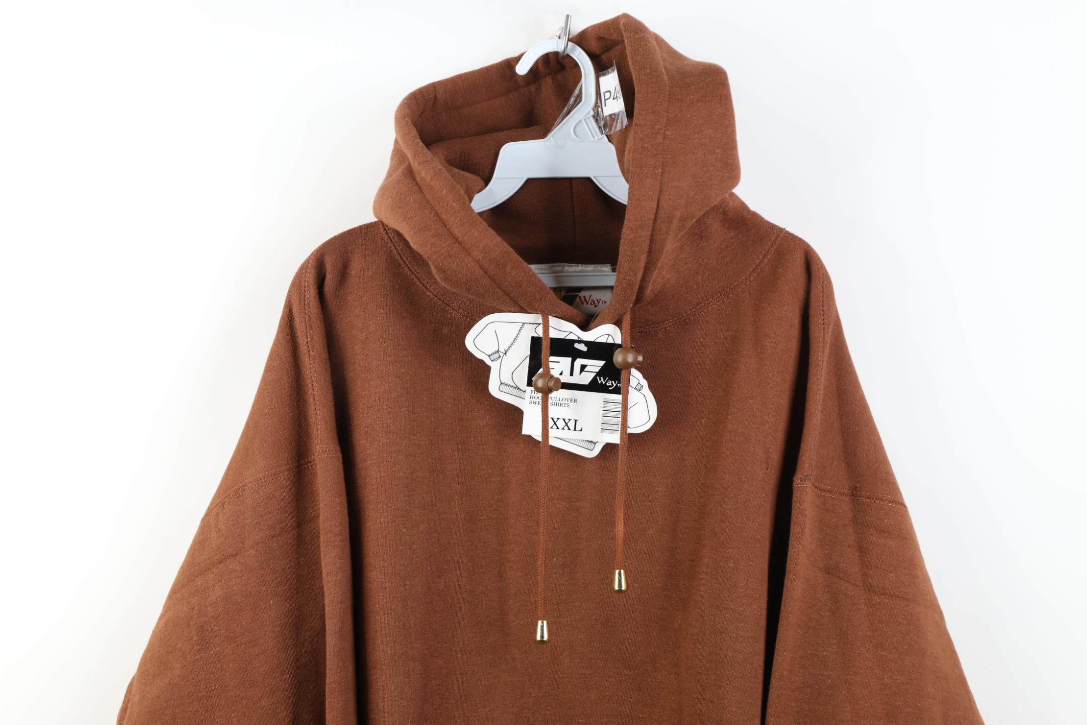 Vintage Deadstock Vintage 90s Streetwear Heavy Hoodie Sweatshirt Size US XXL / EU 58 / 5 - 2 Thumbnail