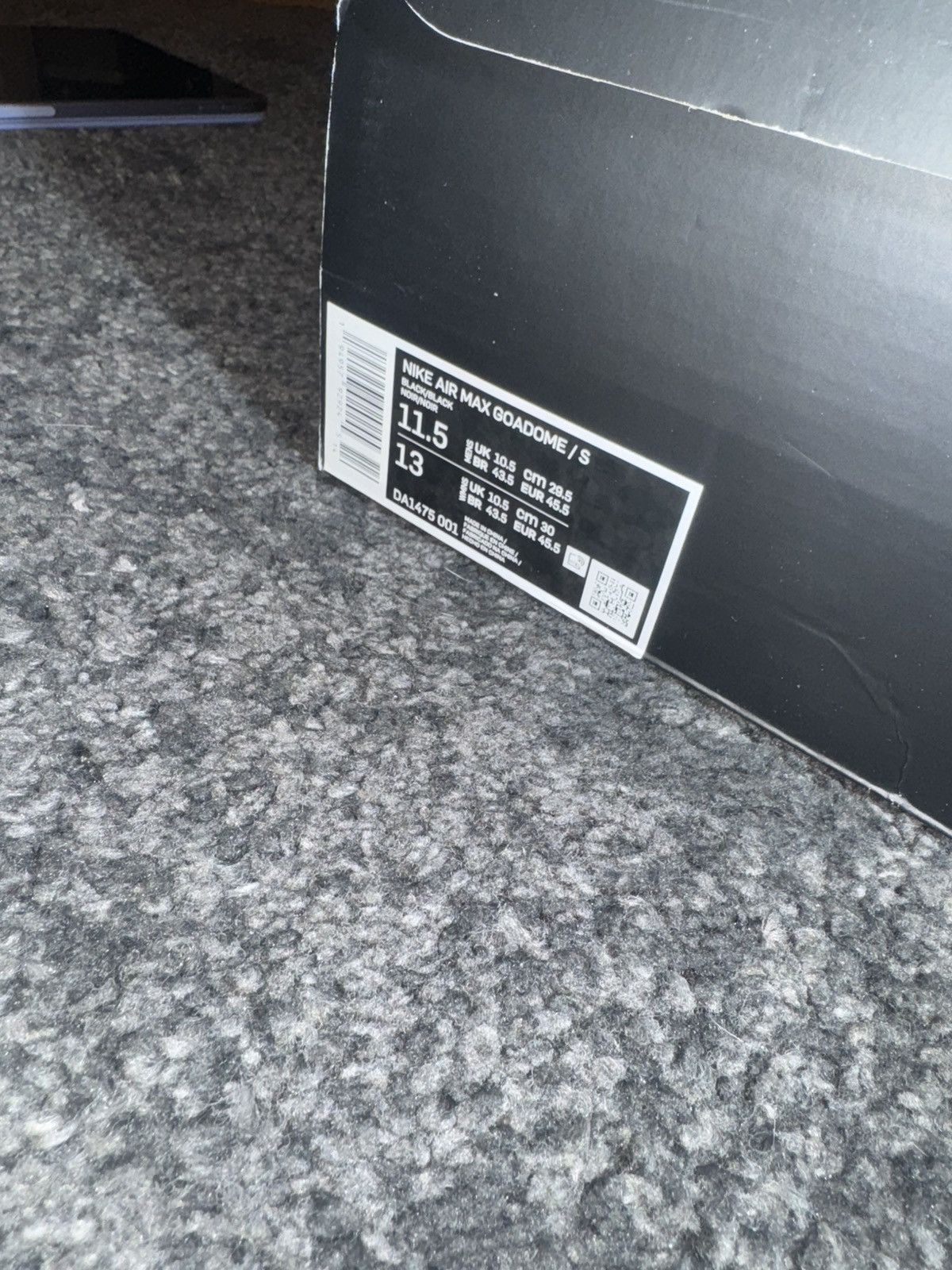 Nike × Supreme Nike x Supreme Air Max Goadome Black Size US 12.5 / EU 45-46 - 8 Thumbnail