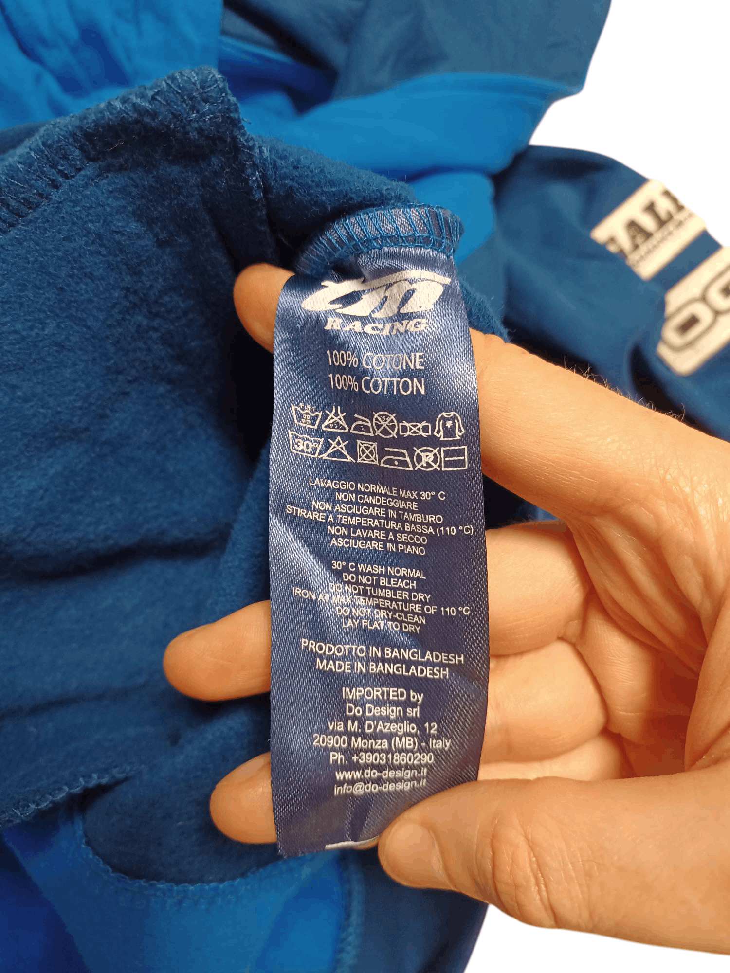 Other TM RACING ITALY EMBROIDERED LOGOS ZIP HOODIE Size US XL / EU 56 / 4 - 7 Thumbnail