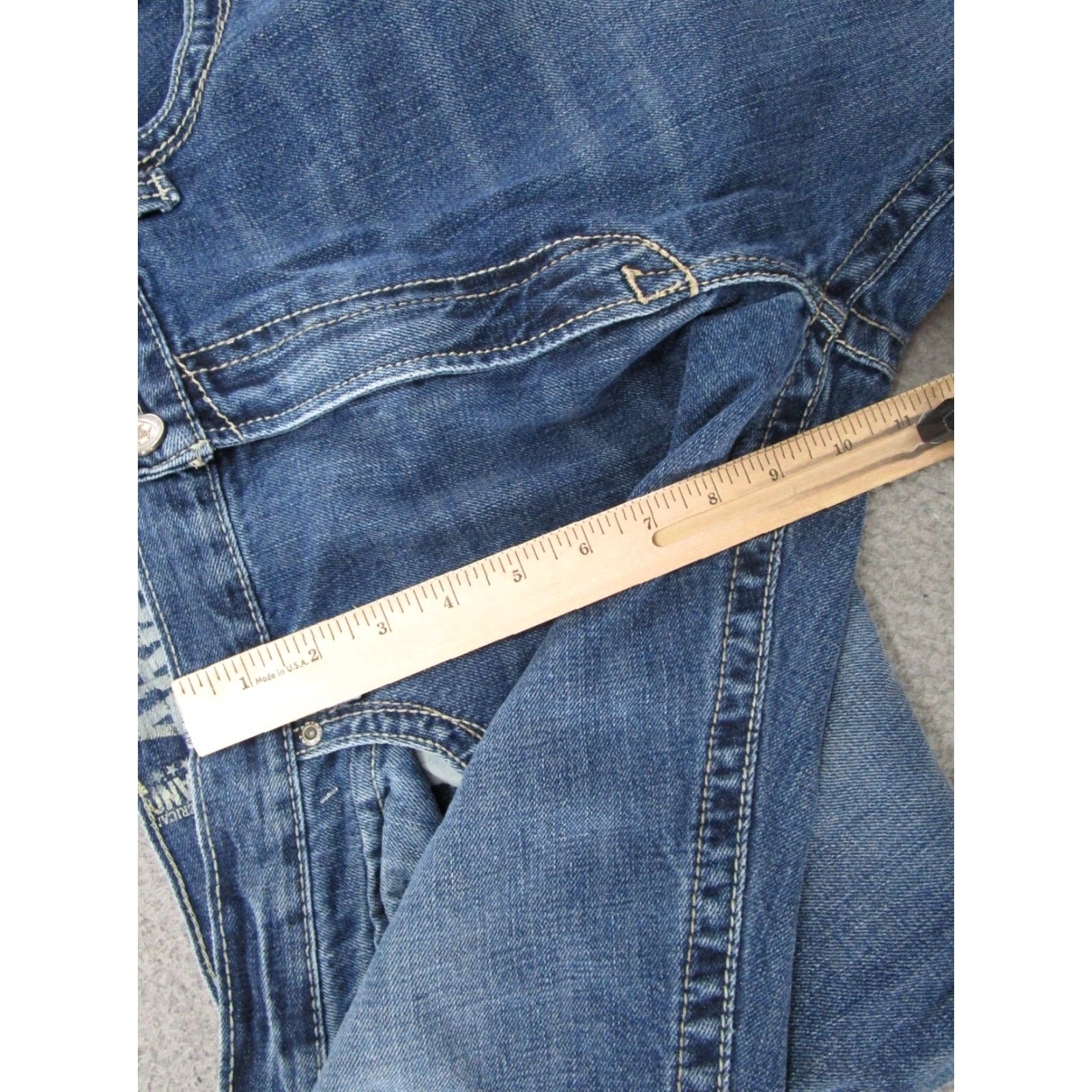 Ariat Ariat Jeans Mens Size 40x32 Blue M4 Low Rise Boot Bootcut Western Workwear Jeans Size US 40 / EU 56 - 7 Thumbnail