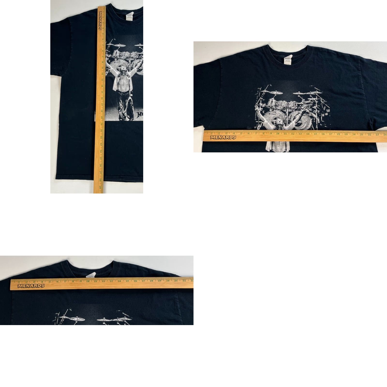 Gildan Megadeth Men’s 2016 T-shirt Heavy Cotton XL Black Band Music Shirt Sized XL Size US XL / EU 56 / 4 - 8 Thumbnail
