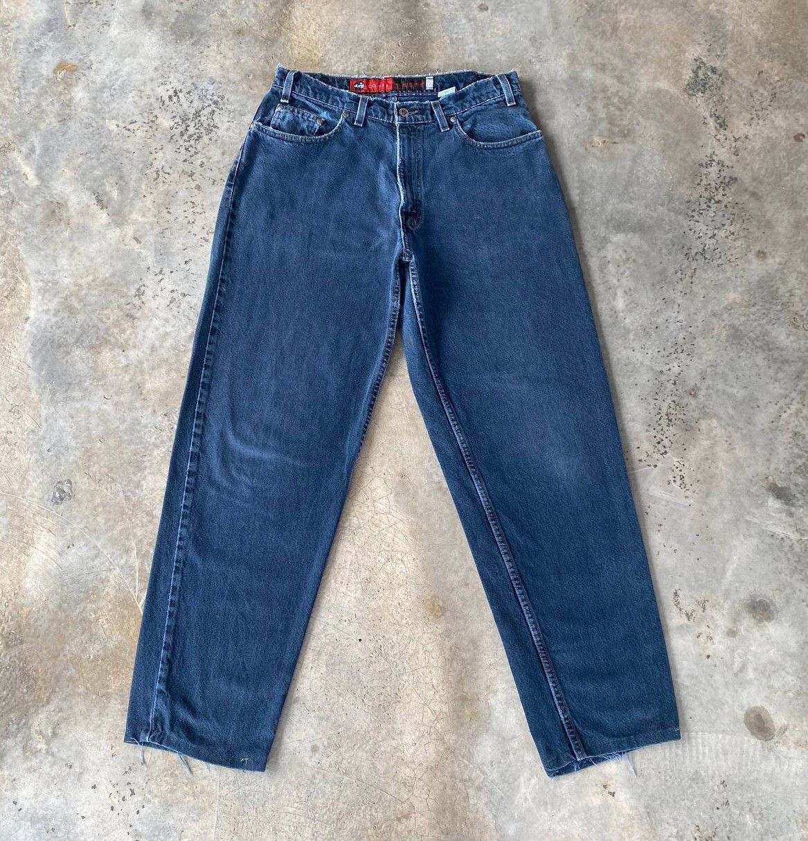 Levi's Vintage Clothing VINTAGE 1994 LEVIS SILVERTAB LOOSE BAGGY FADED BLACK W32X30" Size US 32 / EU 48 - 1 Thumbnail