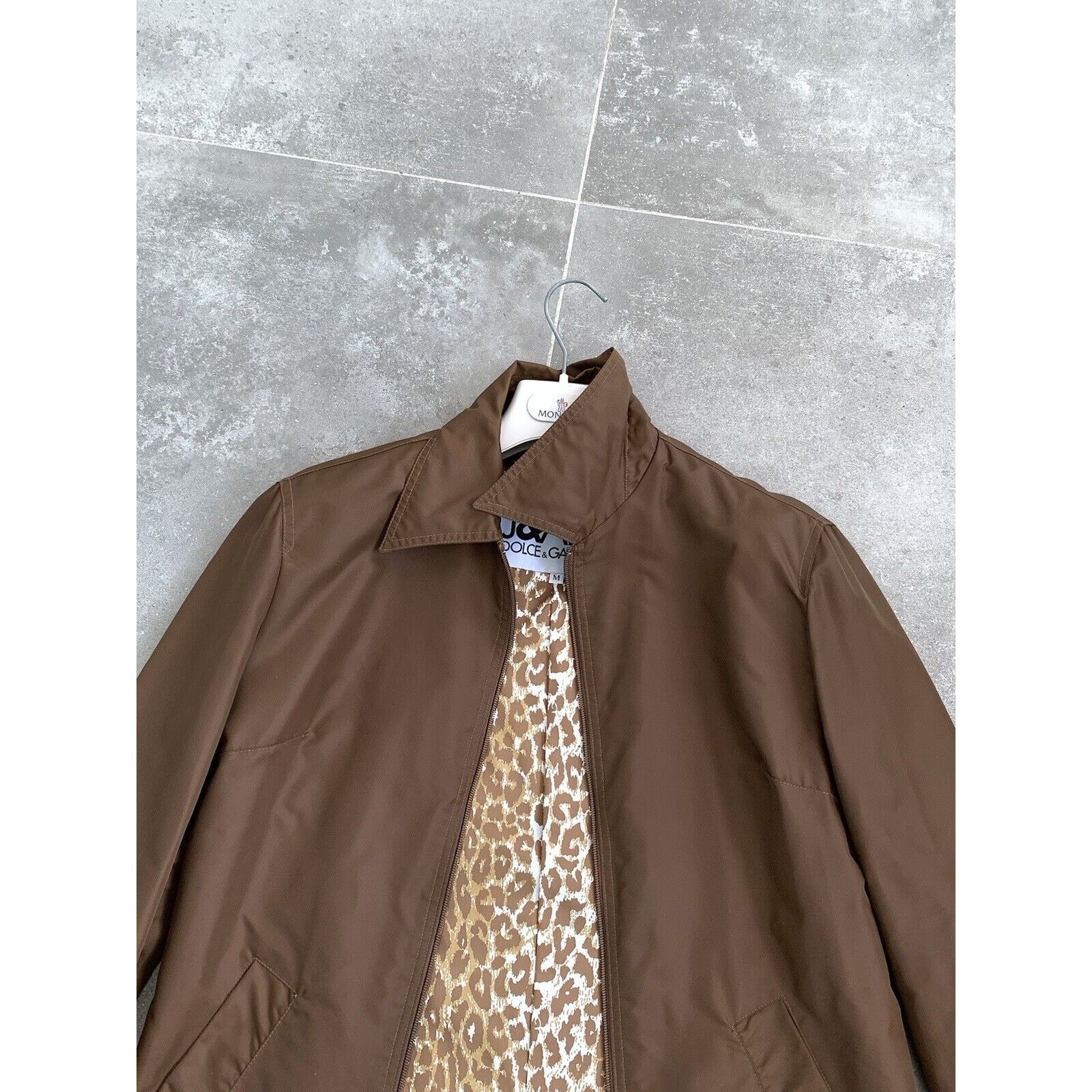 Dolce & Gabbana Women's DOLCE & GABBANA Leopard Bomber Jacket Coat SZ M L Size M / US 6-8 / IT 42-44 - 11 Thumbnail