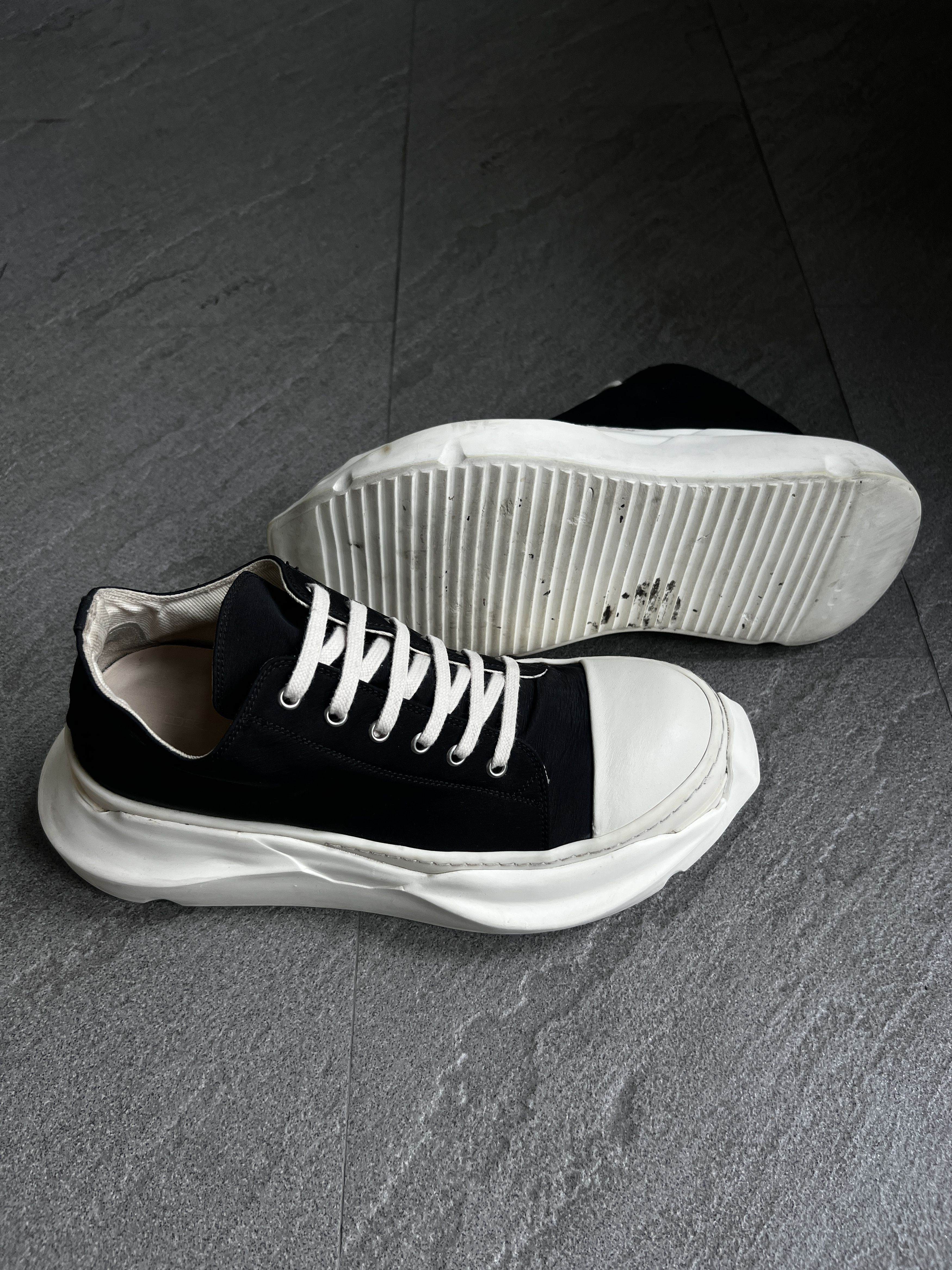 Rick Owens Drkshdw Rick Owens DRKSHDW Abstract Sole Sneakers 42.5 Size US 9.5 / EU 42-43 - 5 Thumbnail