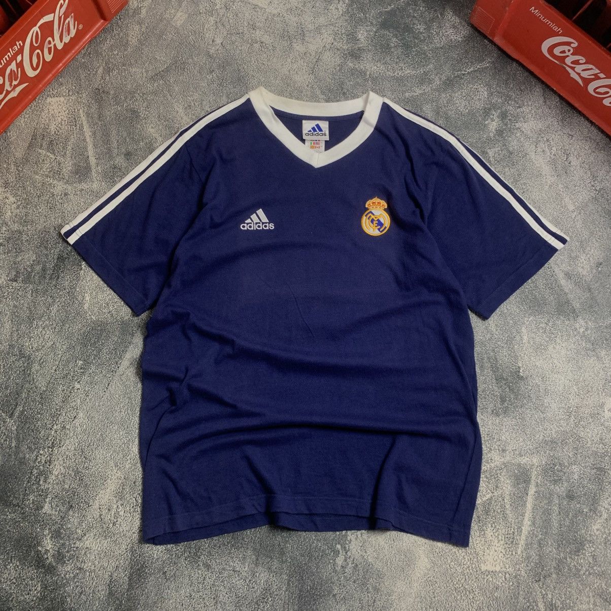 Adidas Rare Adidas Real Madrid Raul Gonzales 7 Sewn Logo Size US L / EU 52-54 / 3 - 2 Thumbnail