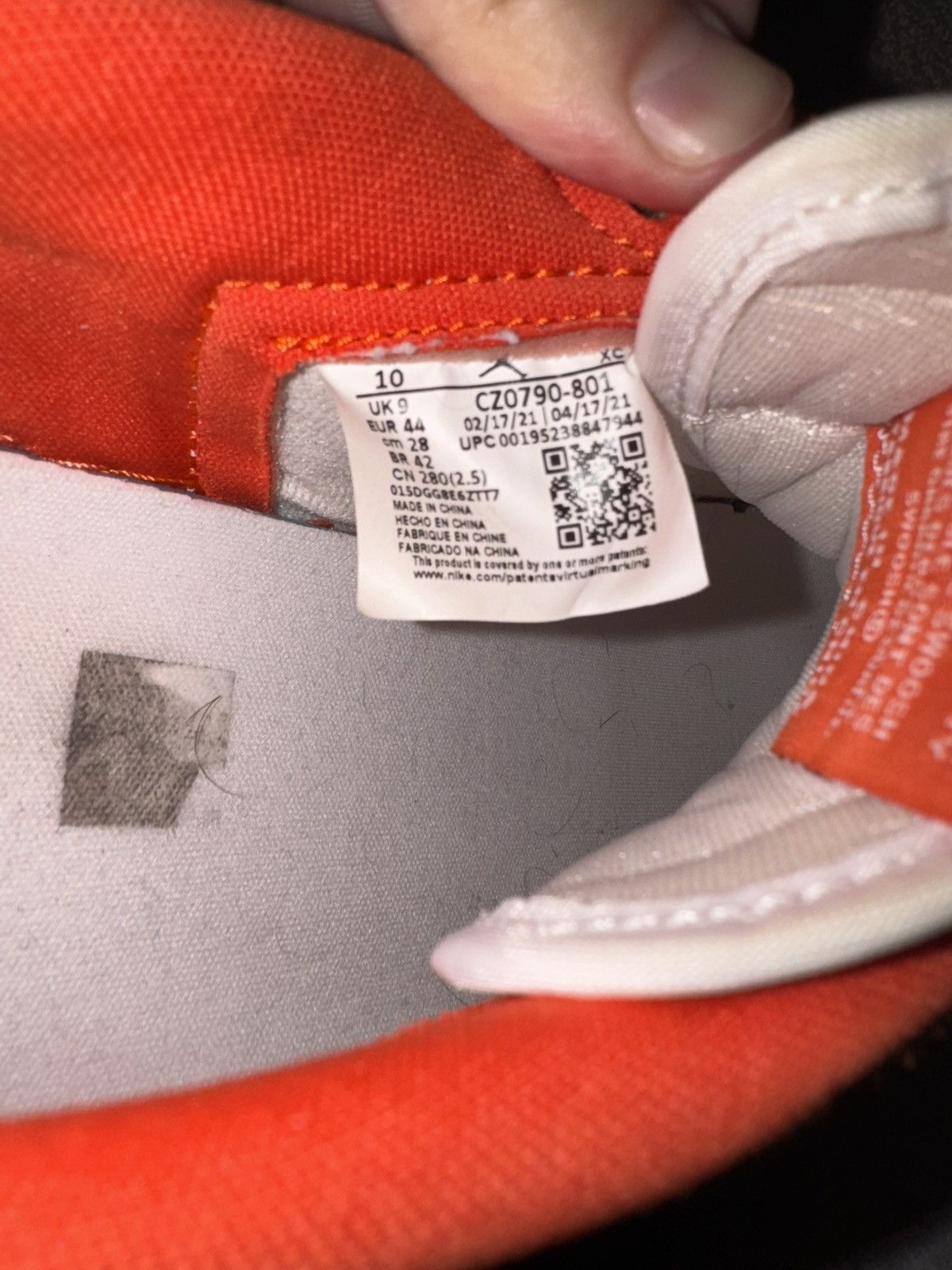 Jordan Brand Air Jordan 1 Low Starfish Size US 10 / EU 43 - 6 Thumbnail