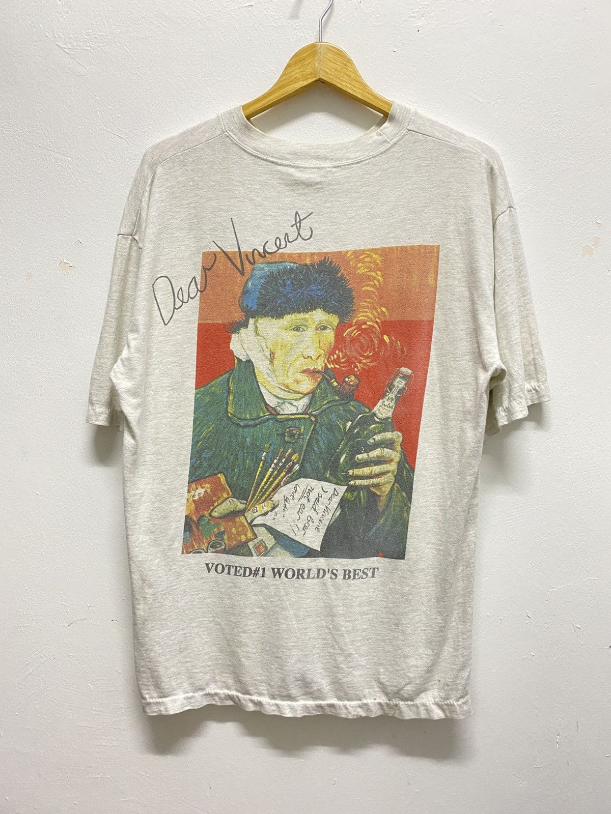 Vintage Vintage Van Gogh “Dear Gogh I Said Beer Not Ear Promo Tee Size US L / EU 52-54 / 3 - 2 Thumbnail
