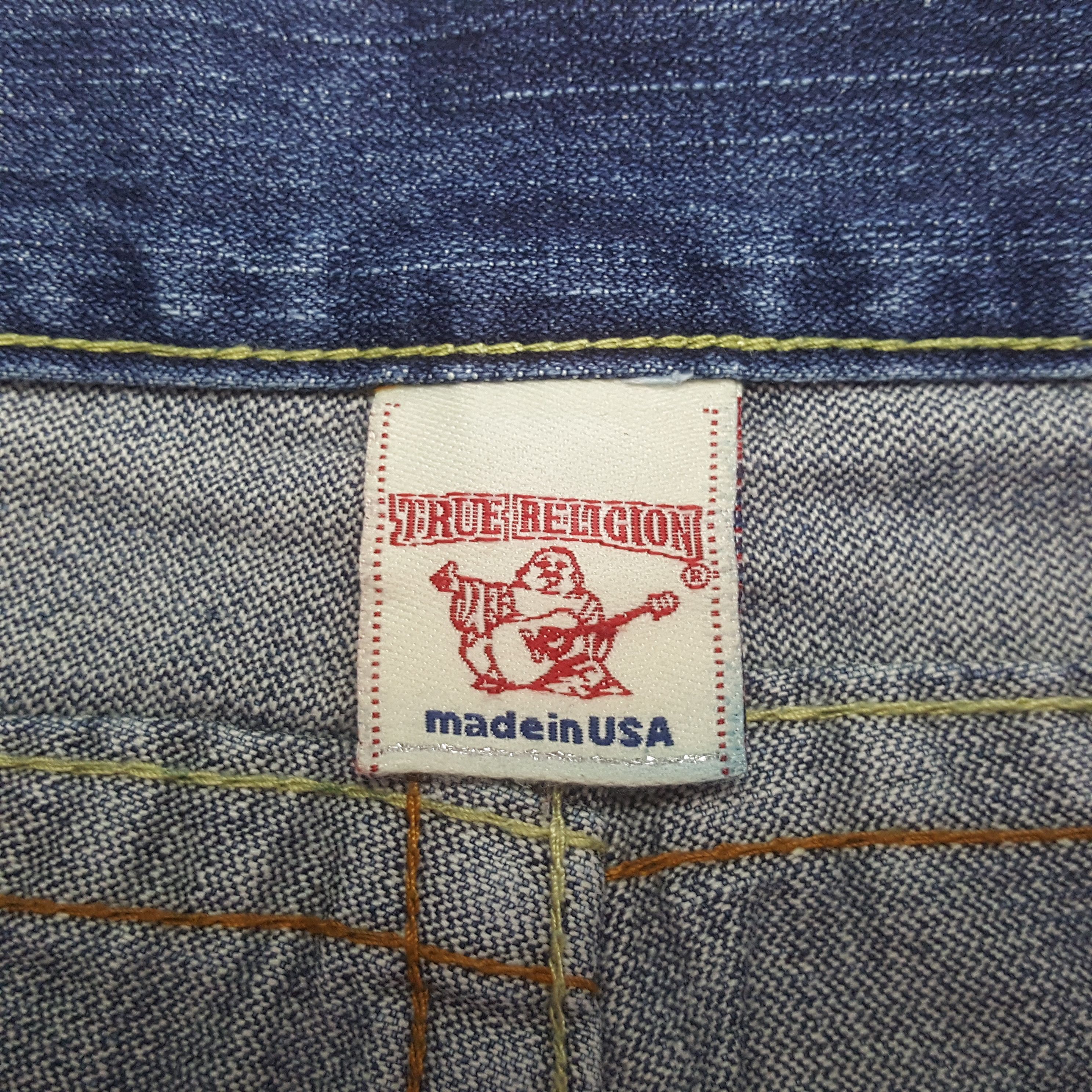 True Religion True Religion Streetwear Fashion Style Jeans C297N15 Size US 32 / EU 48 - 13 Thumbnail
