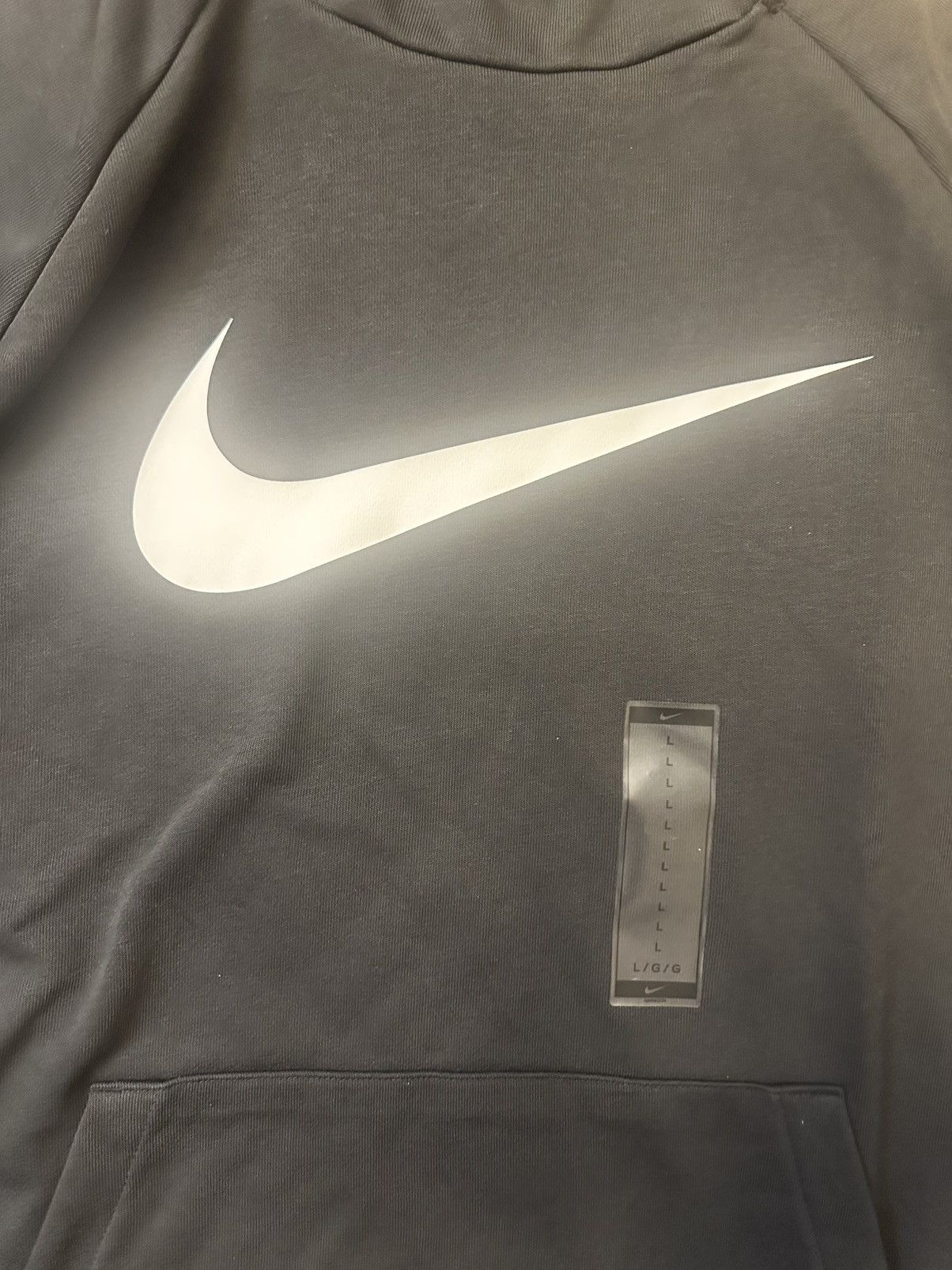 Nike Nike black big check hoodie Size US L / EU 52-54 / 3 - 2 Thumbnail