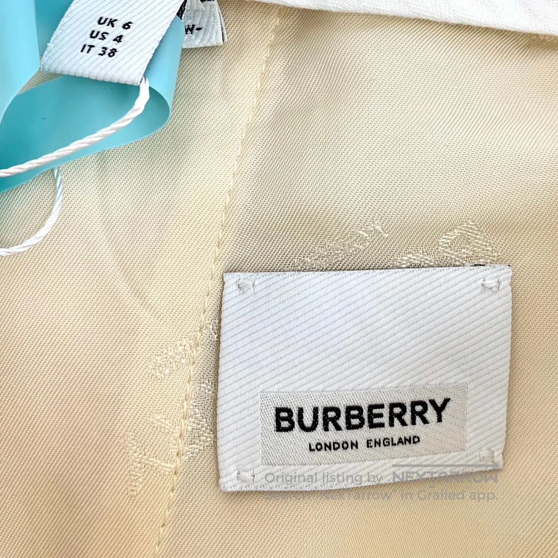 Burberry Burberry size M Beige Tb logo cashmere casual shorts| Size US 38 / EU 54 - 6 Thumbnail