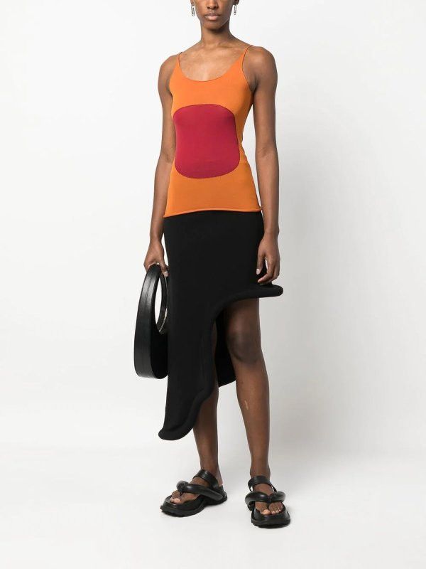 Marni o1y1125 Blouse in Orange/Red Size S / US 4 / IT 40 - 4 Thumbnail