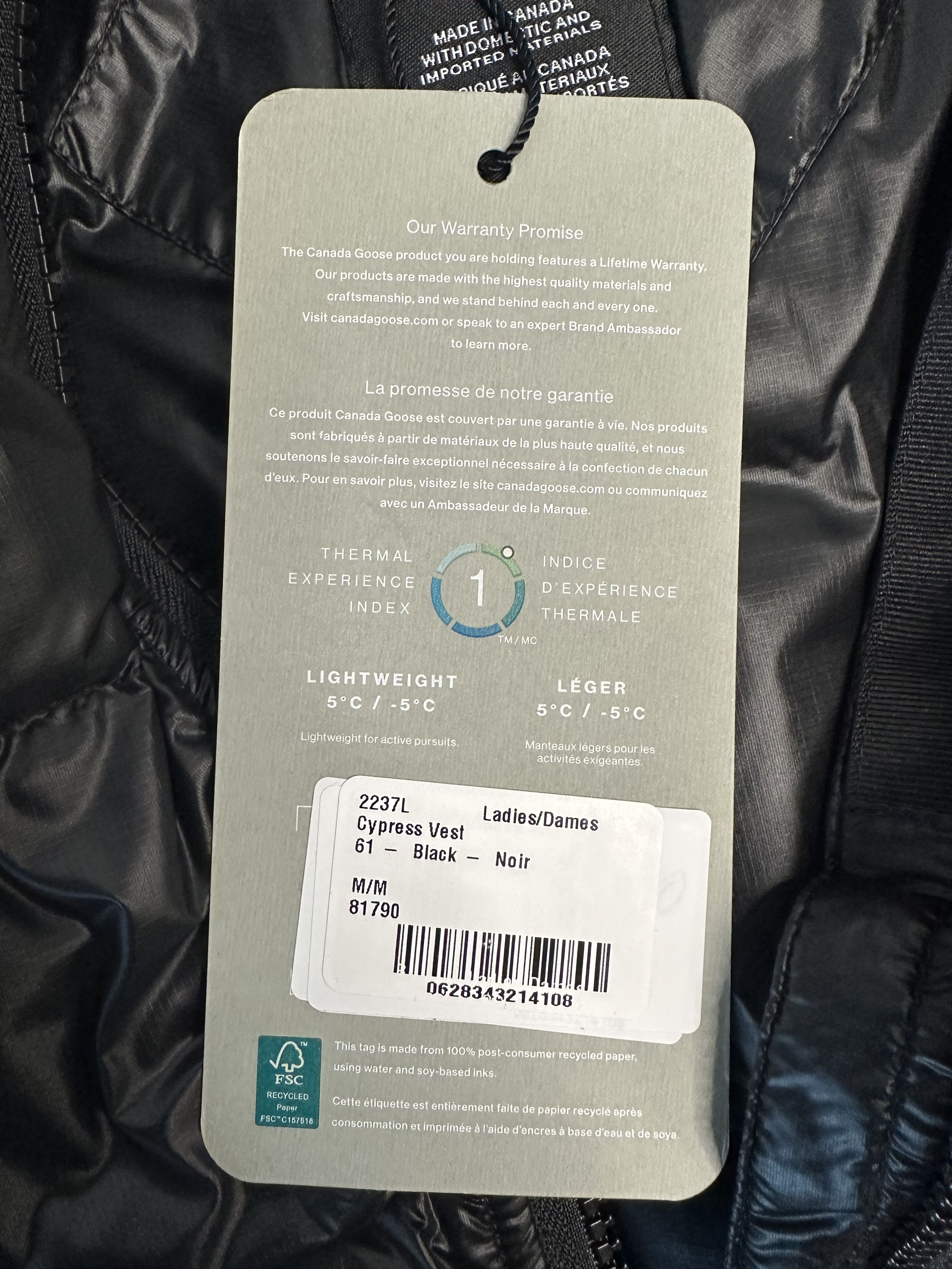 Canada Goose Canada Goose Cypress Gilet Size M / US 6-8 / IT 42-44 - 5 Thumbnail