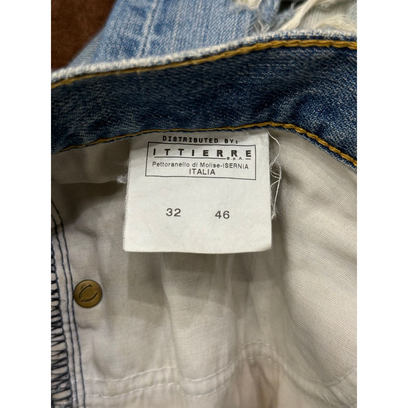 Roberto Cavalli 2000s Cavalli distressed studded jeans Size US 30 / EU 46 - 6 Thumbnail