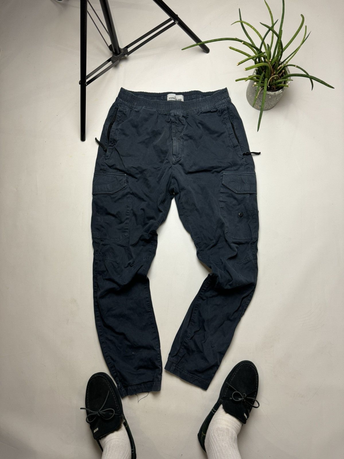 Stone Island × Vintage Rare vintage Stone island pants Size US 31 - 1 Thumbnail
