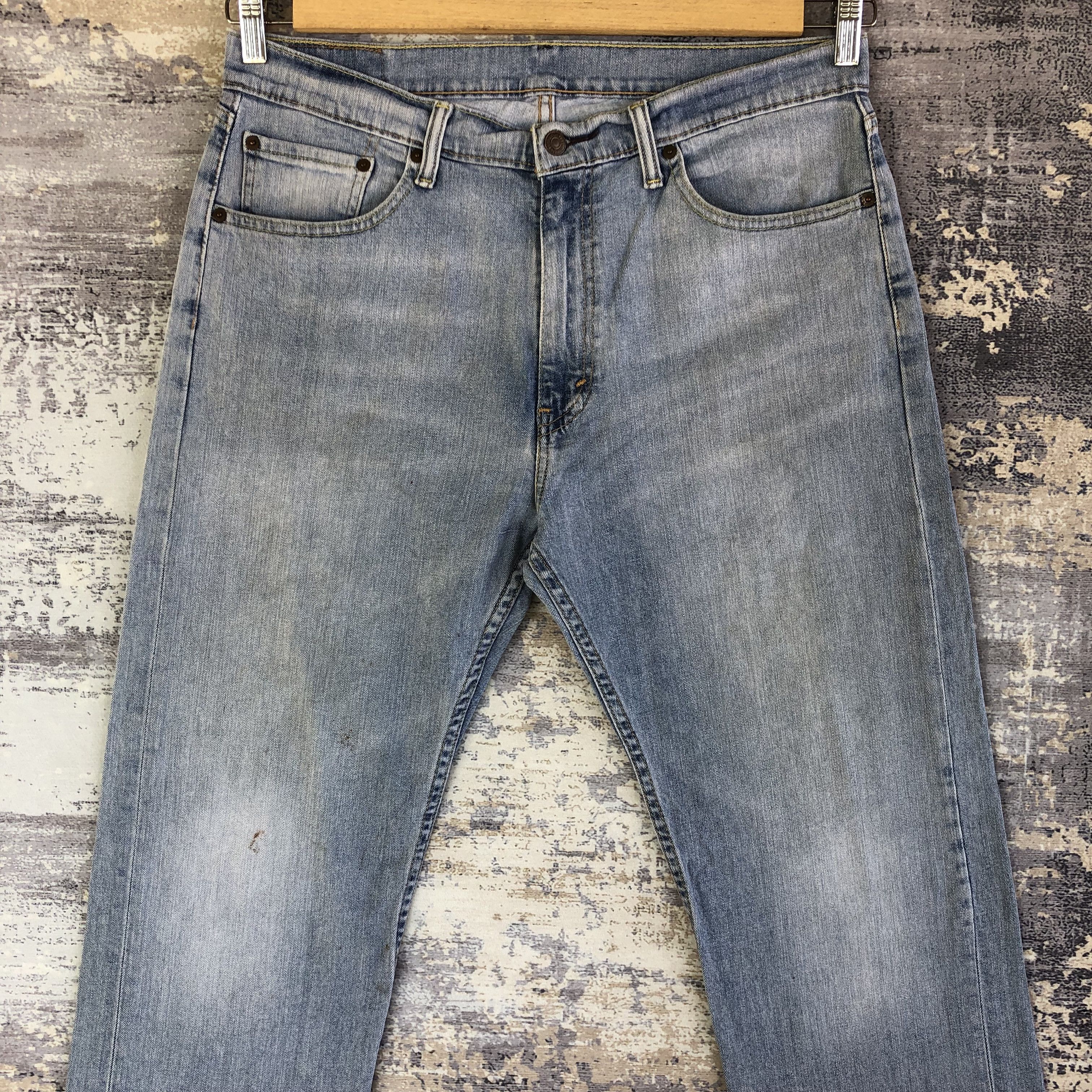 Levi's Vintage 90's Levis 505 Light Wash Jeans Faded Levis Denim Size US 34 / EU 50 - 3 Thumbnail