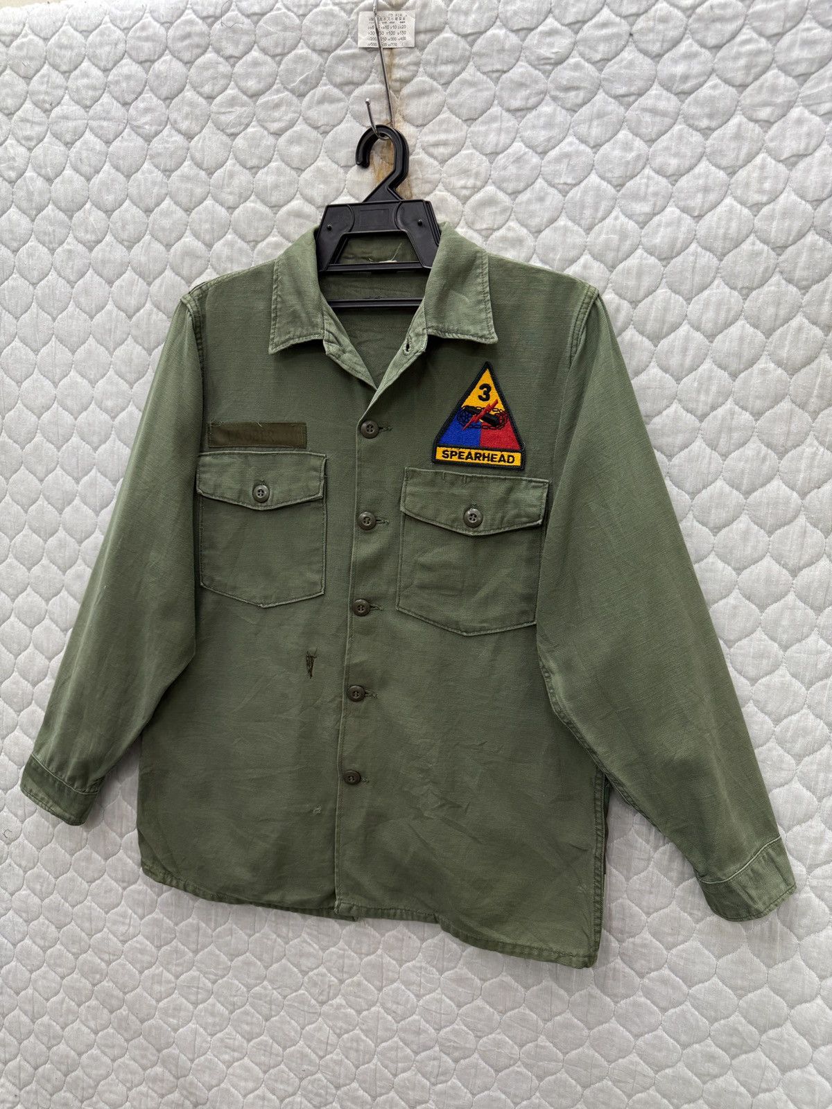 Vintage 🔥🔥🔥ARCHIVE VTG US ARMY OG 107 REWORK SHIRTS Size US M / EU 48-50 / 2 - 3 Thumbnail