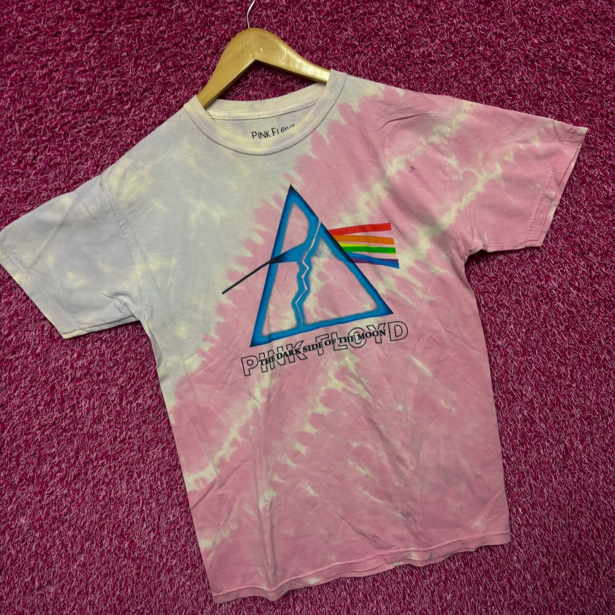 Pink Floyd Pink Floyd The Dark Side of the Moon Album Rock Tie Dye M Size US M / EU 48-50 / 2 - 3 Thumbnail