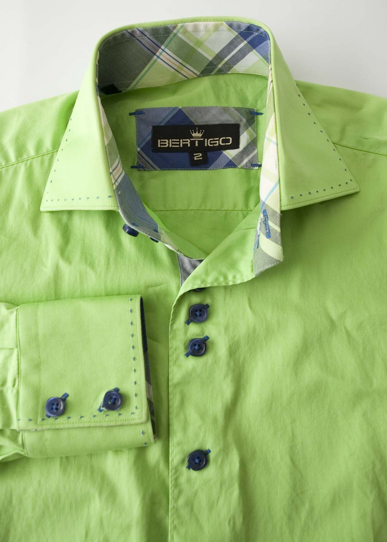 Other Bertigo Shirt Size 2/S Green Size US S / EU 44-46 / 1 - 2 Thumbnail