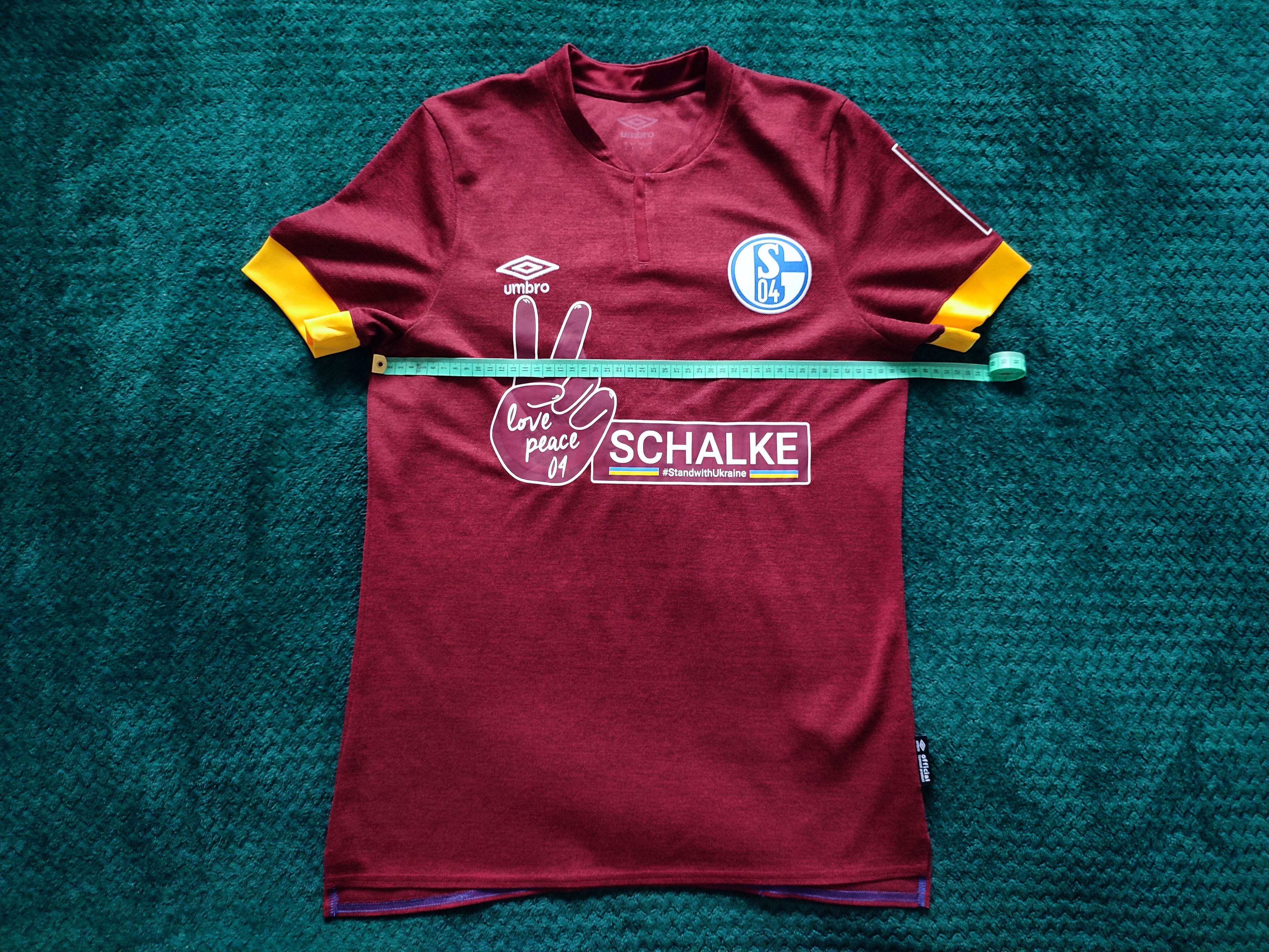 Umbro Schalke 04 Umbro Kit Football Jersey #Stand With Ukraine Size US S / EU 44-46 / 1 - 5 Thumbnail