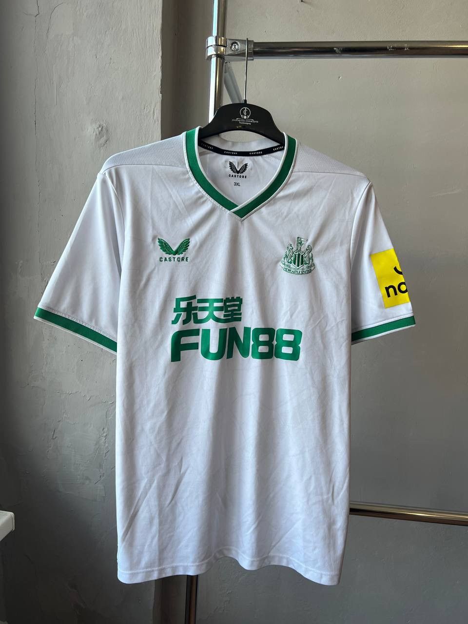 Castore 2022/23 NEWCASTLE UNITED FC THIRD SOCCER JERSEY SHIRT SZ 3XL Size US XXL / EU 58 / 5 - 3 Thumbnail