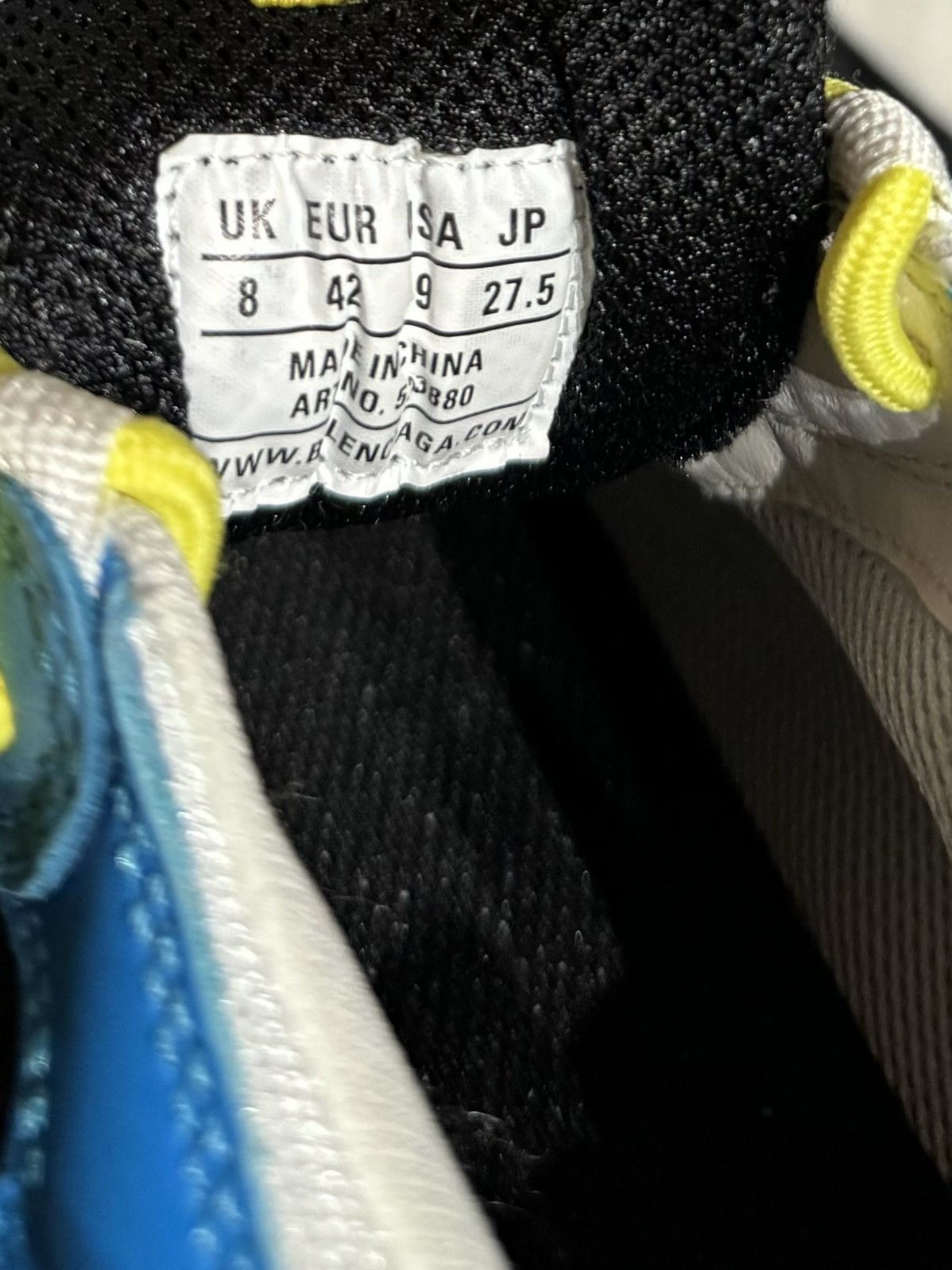 Balenciaga BALENCIAGA SS19 OG TRIPLE S ORIGINAL TRAINERS SNEAKERS Size US 9 / EU 42 - 6 Thumbnail