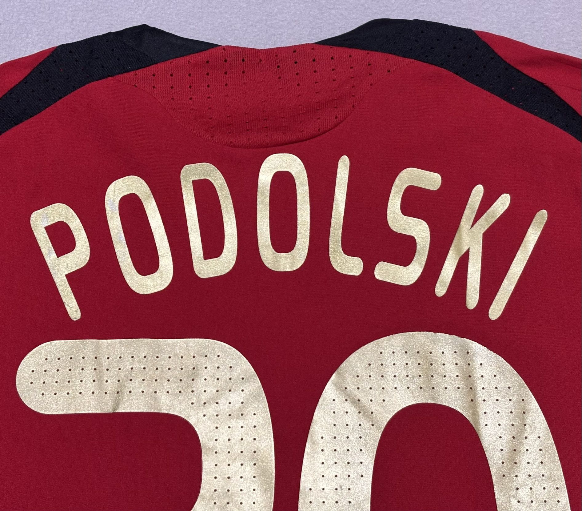 Adidas Germany 2008 Podolski #20 Adidas Football Jersey Size L Size US L / EU 52-54 / 3 - 15 Thumbnail