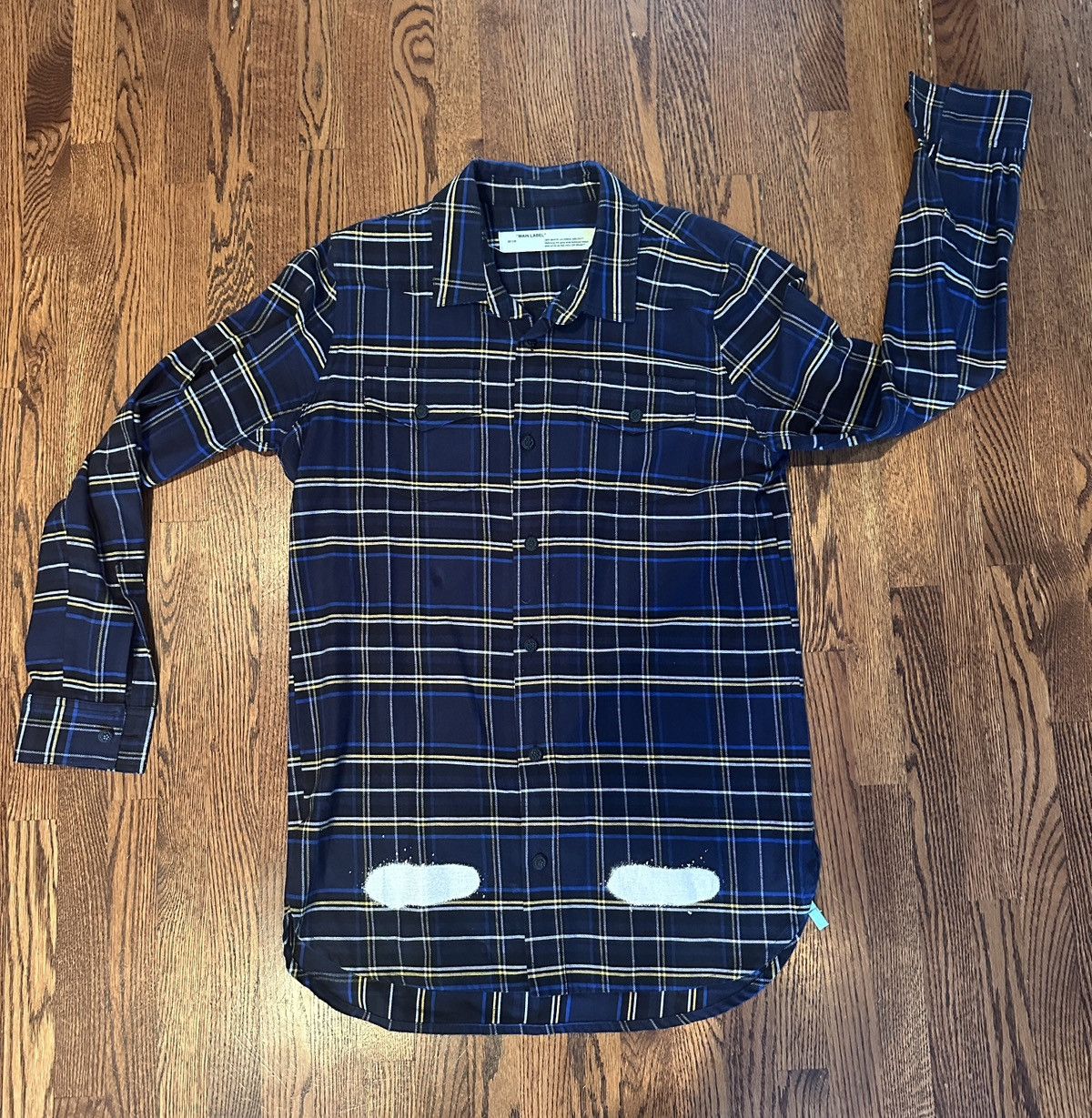 Off-White Off-White Flannel Size US S / EU 44-46 / 1 - 1 Thumbnail