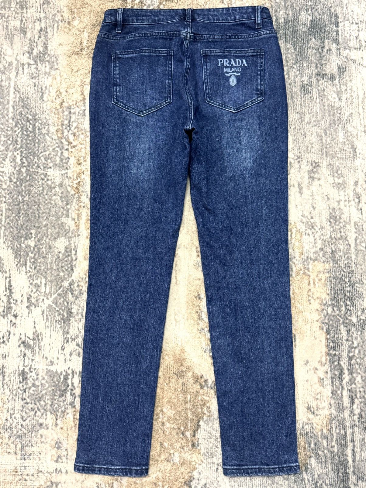 Prada Prada Denim Logo Pocket Pants Jeans Size US 31 - 7 Thumbnail