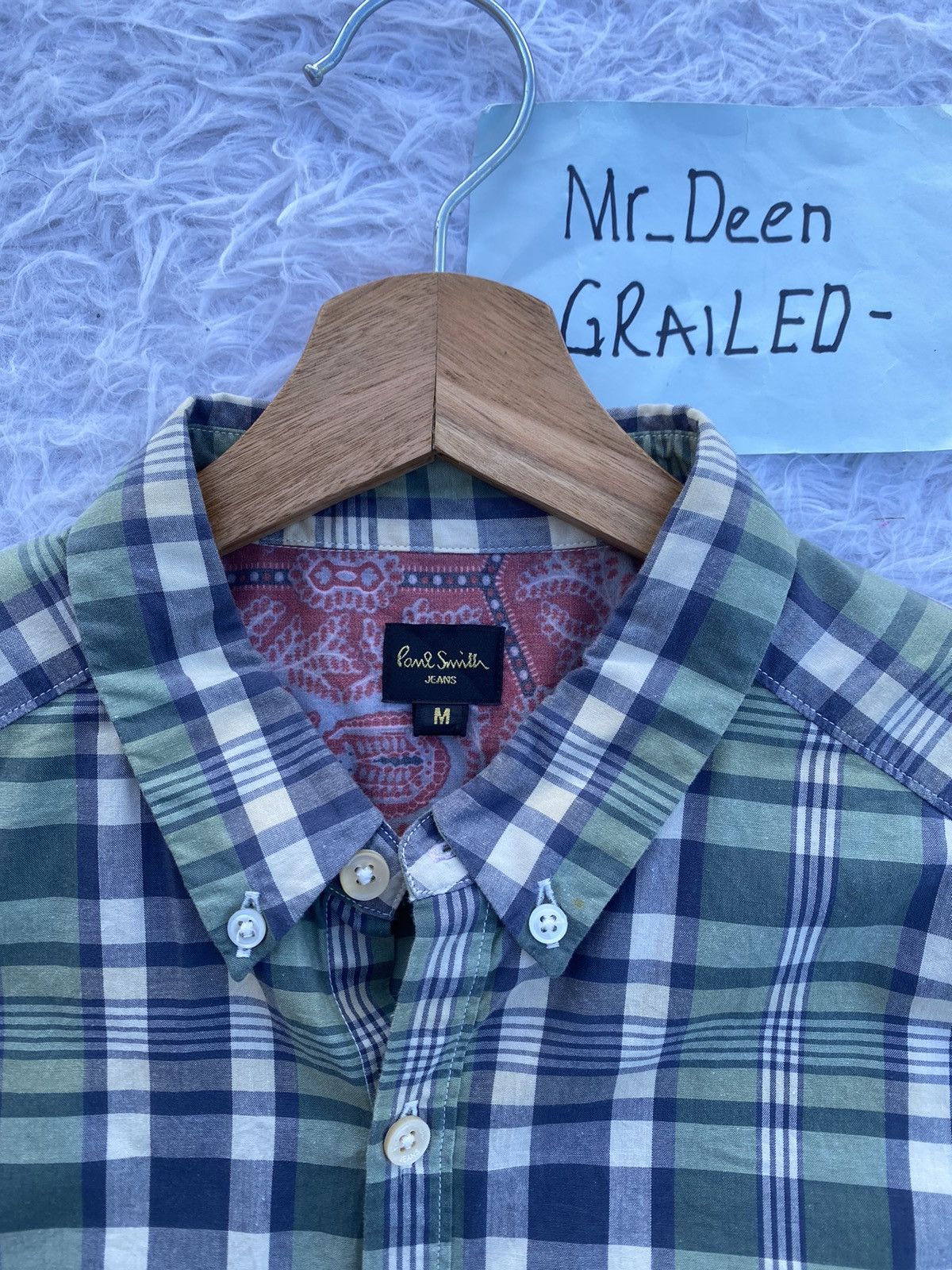 Paul Smith Rare Paul Smith Checkered Buttons Up Shirt Size US M / EU 48-50 / 2 - 8 Thumbnail