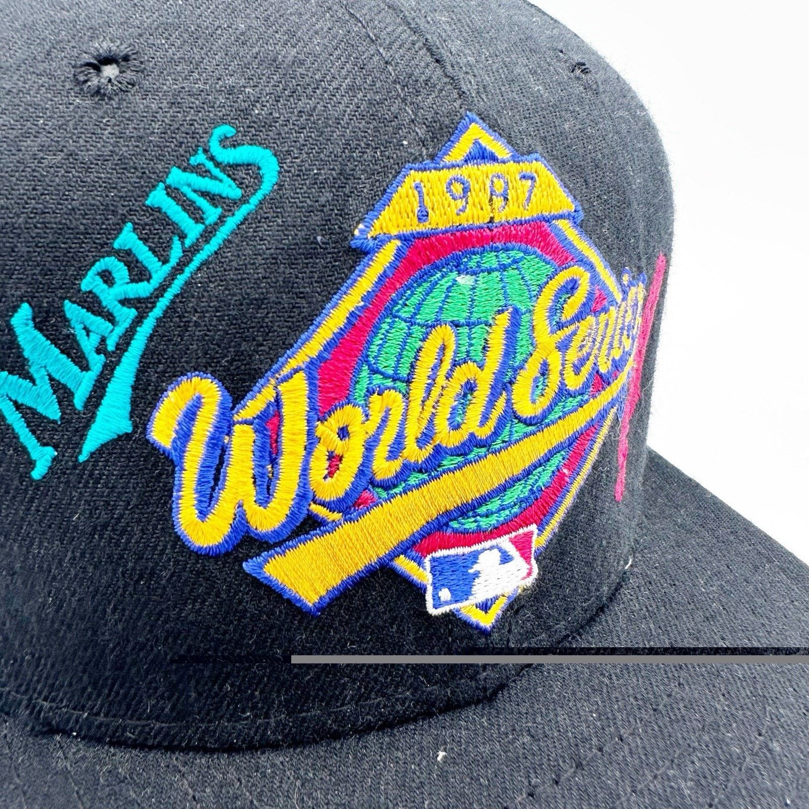 New Era Vintage 1997 World Series New Era Snapback Indians Marlins Size ONE SIZE - 3 Thumbnail