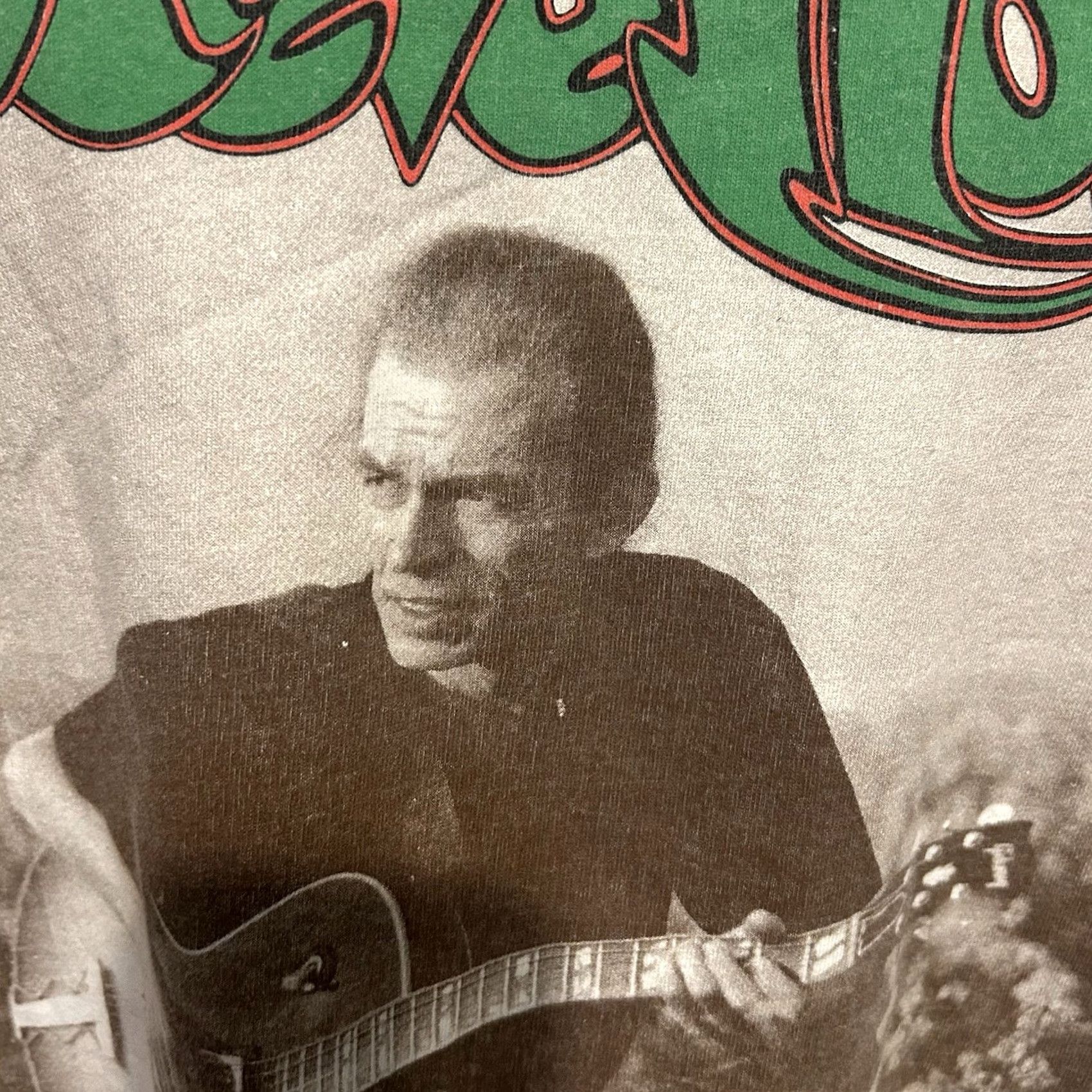 Vintage VINTAGE Steve Howe Shirt Men L White Short Sleeve Logo Graphic Print 2000s Concert Music Steve Howe Mens Size US L / EU 52-54 / 3 - 4 Thumbnail