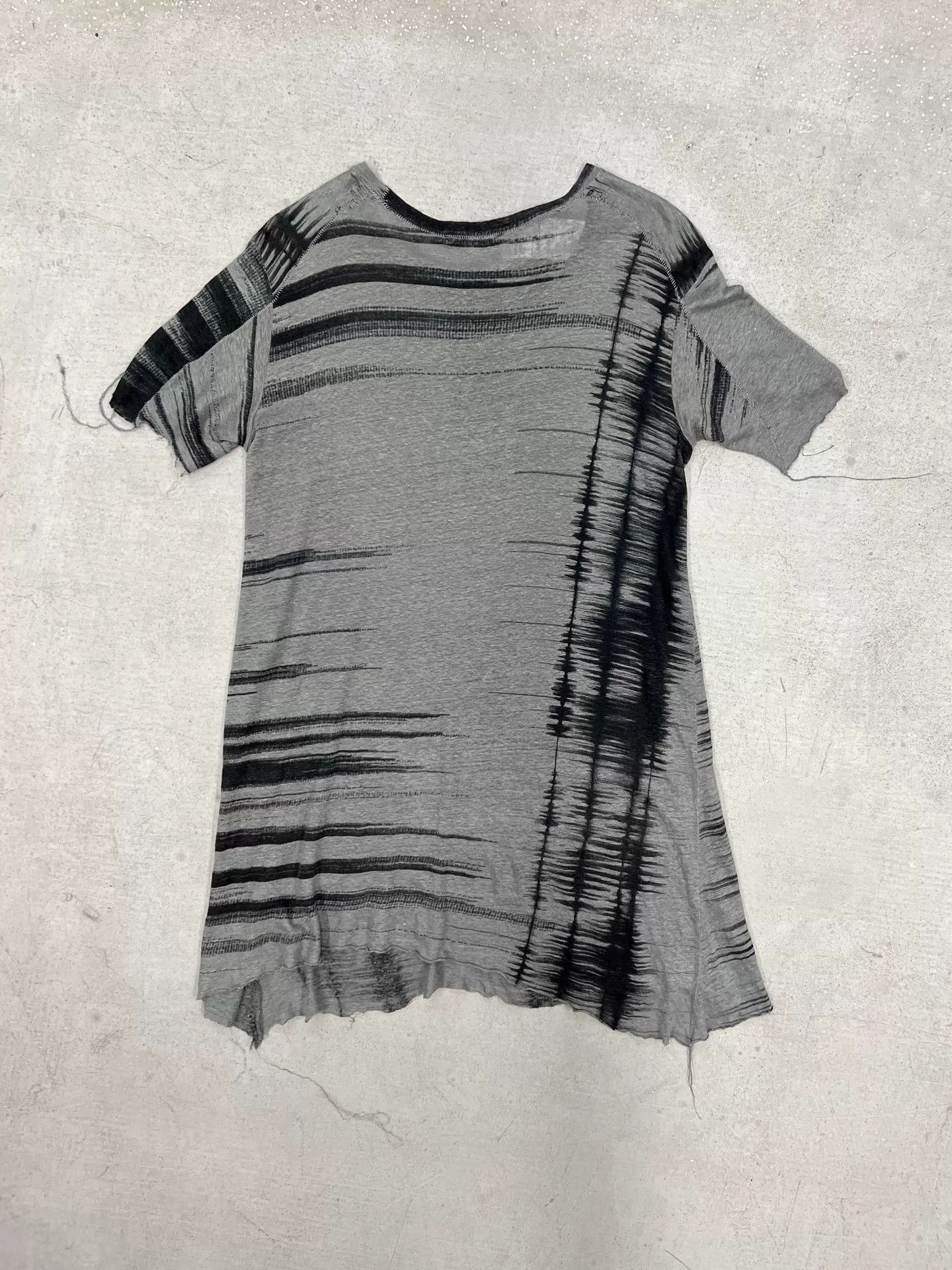 Damir Doma Damir Doma Textured Distressed Frayed Ripped Tee 44 Size US S / EU 44-46 / 1 - 3 Thumbnail